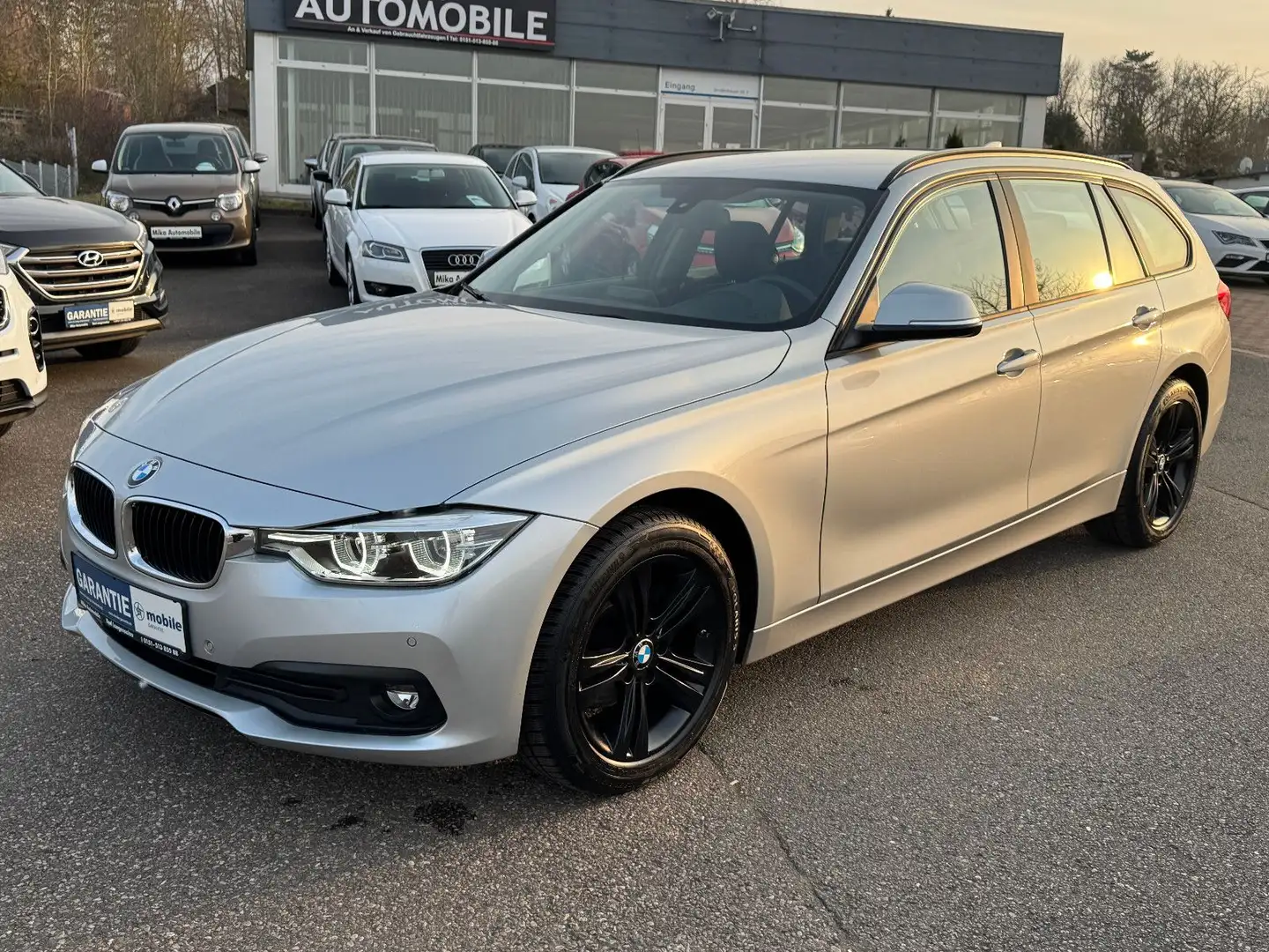 BMW 318 Baureihe 3 Touring 318 d TÜV/HU/NEU Silber - 1