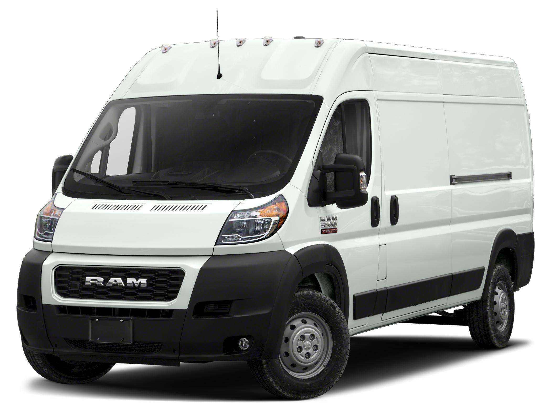 White 2019 RAM ProMaster Van Front-Wheel Drive 6-Speed Automatic