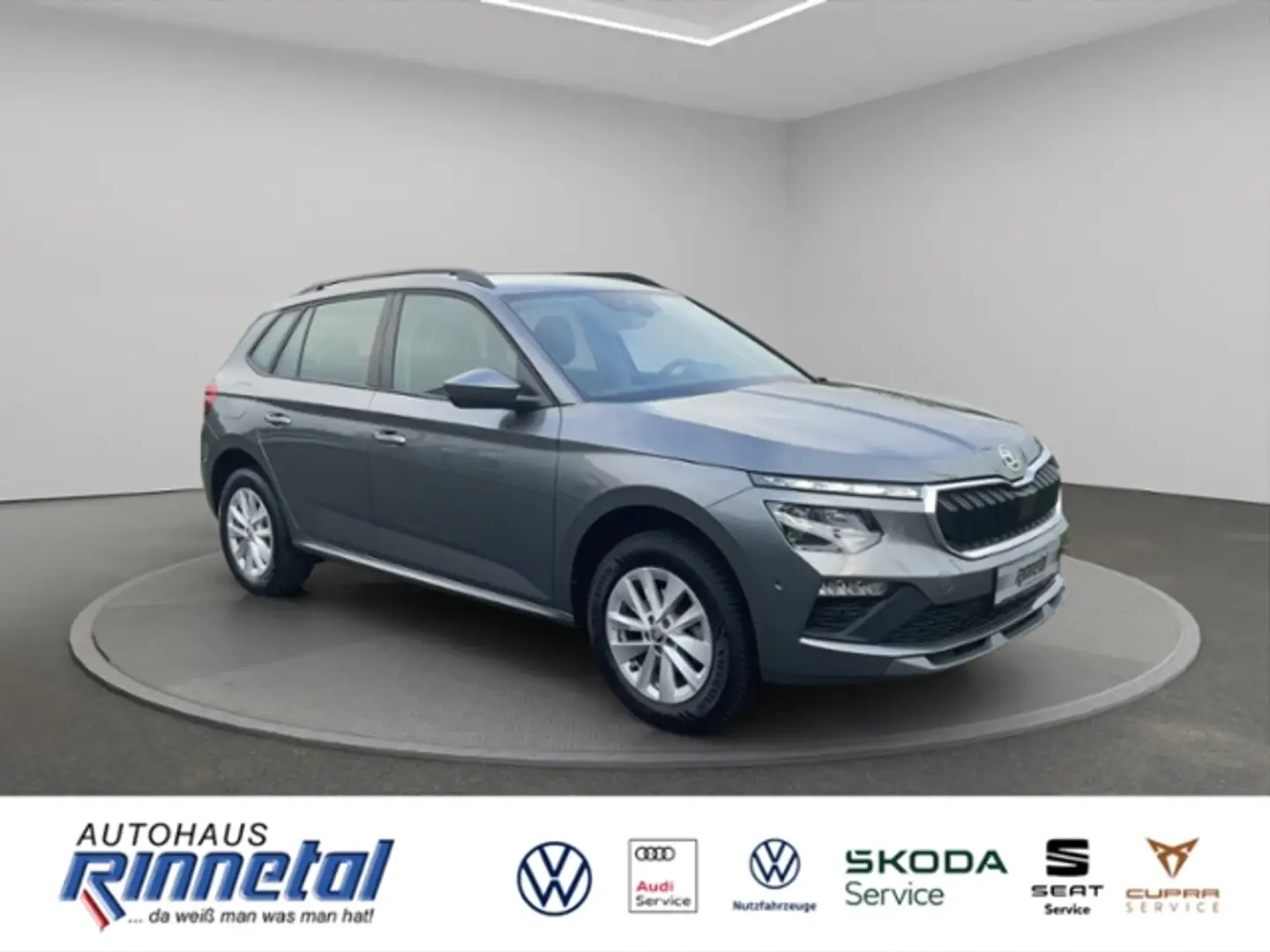 Skoda Kamiq 1.5 TSI OPF DSG Selection AHK+KAMERA+GRA+MATRIX L Grau - 2