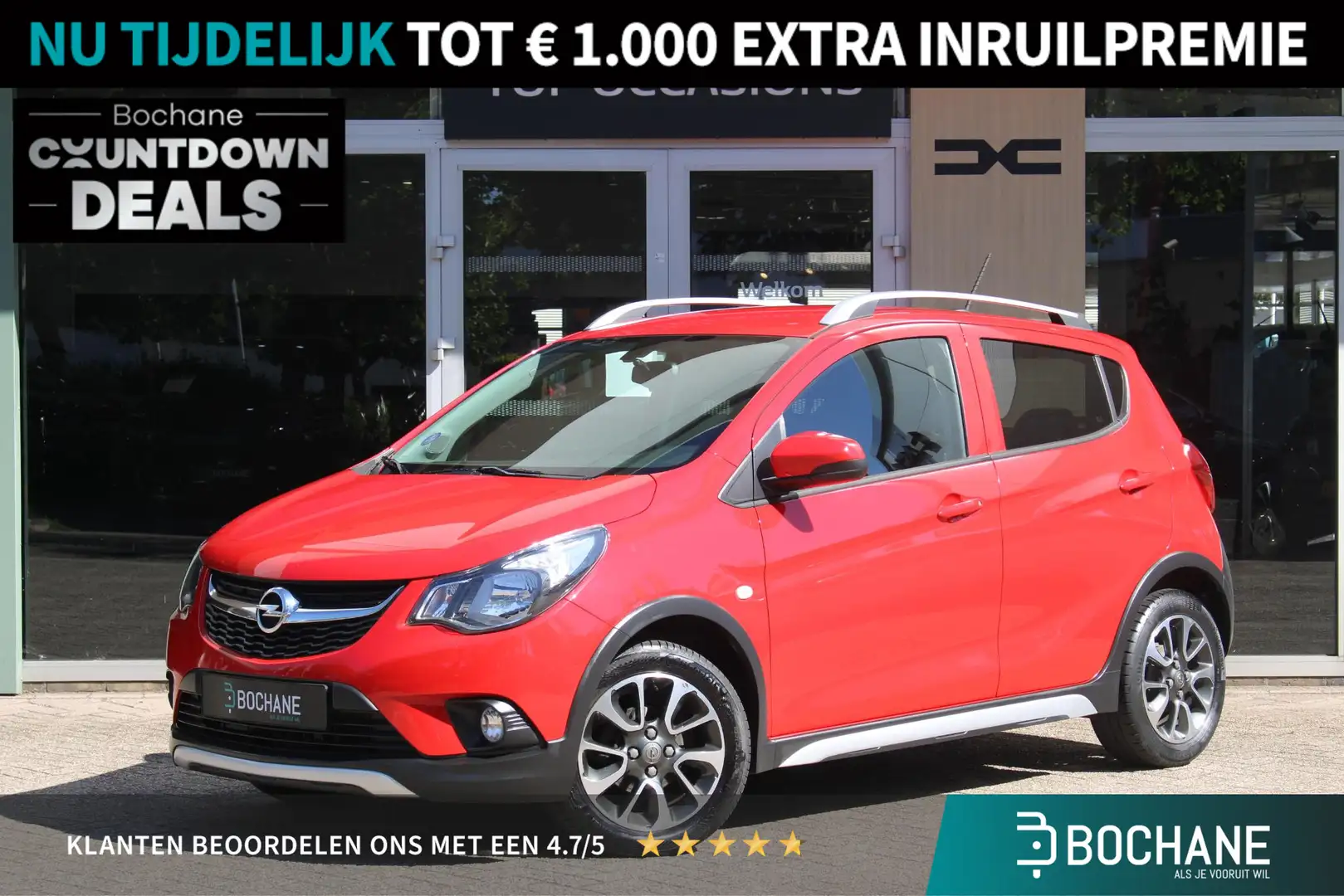 Opel Karl 1.0 Rocks Online Edition Cruise control | Aircondi Rot - 1