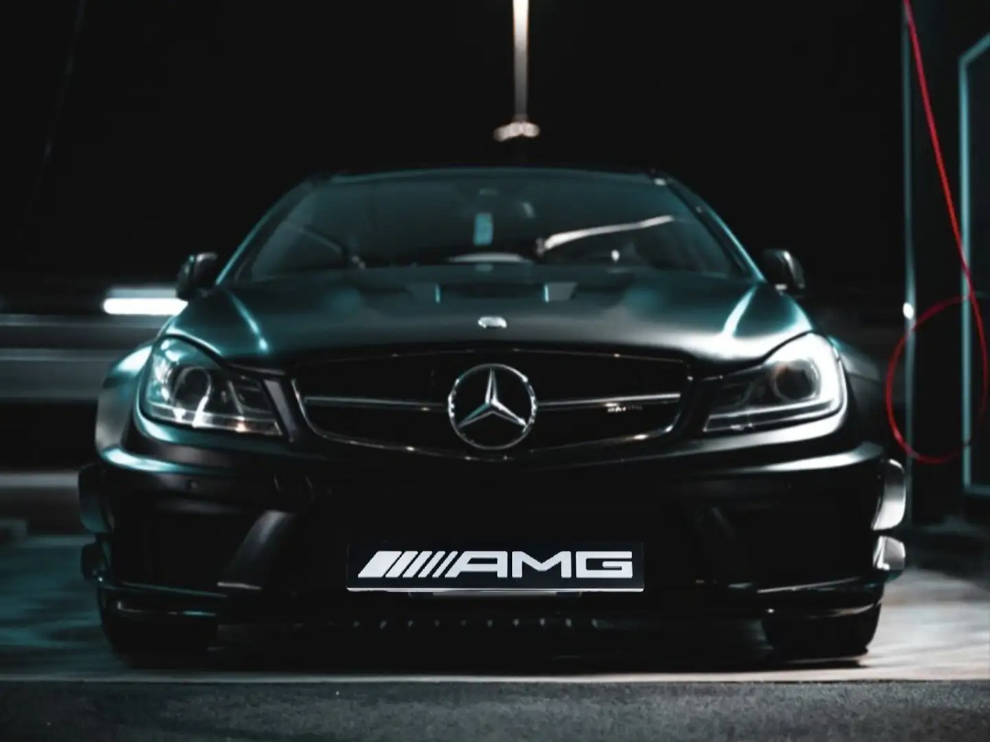 Mercedes-Benz C 63 AMG black series Schwarz - 2