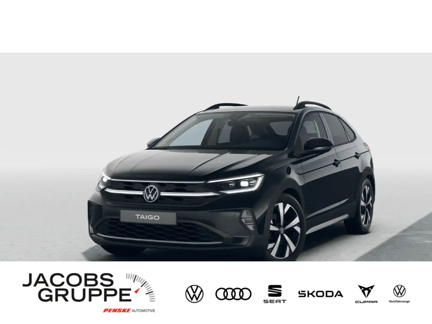 Volkswagen Taigo Style 1,0 l TSI Travel&Komfort/LED/Rückfahrkamera/Sitzheizun Schwarz - 1