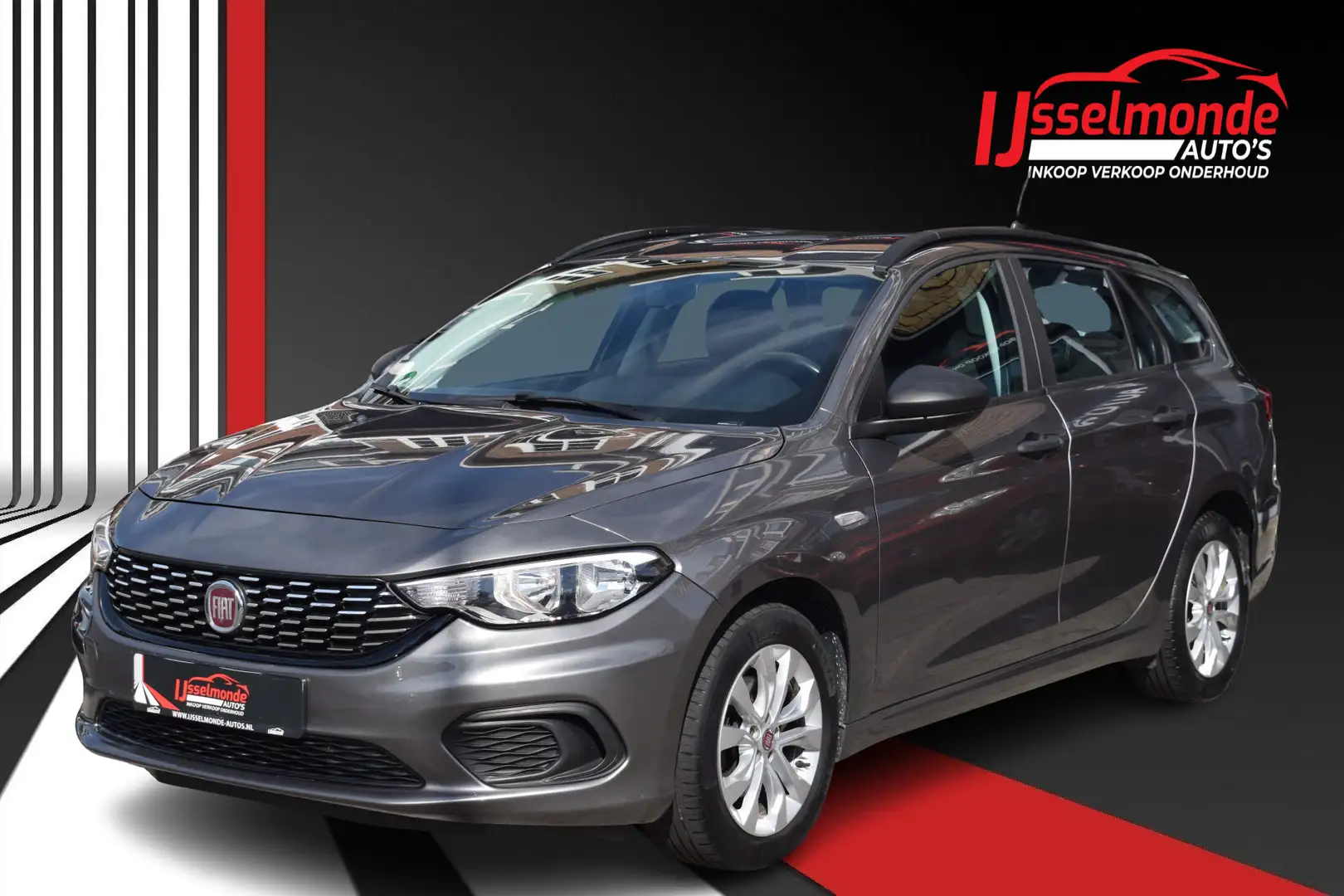 Fiat Tipo Stationwagon 1.4 16v Climate Trekhaak 46.992km Org Grijs - 1