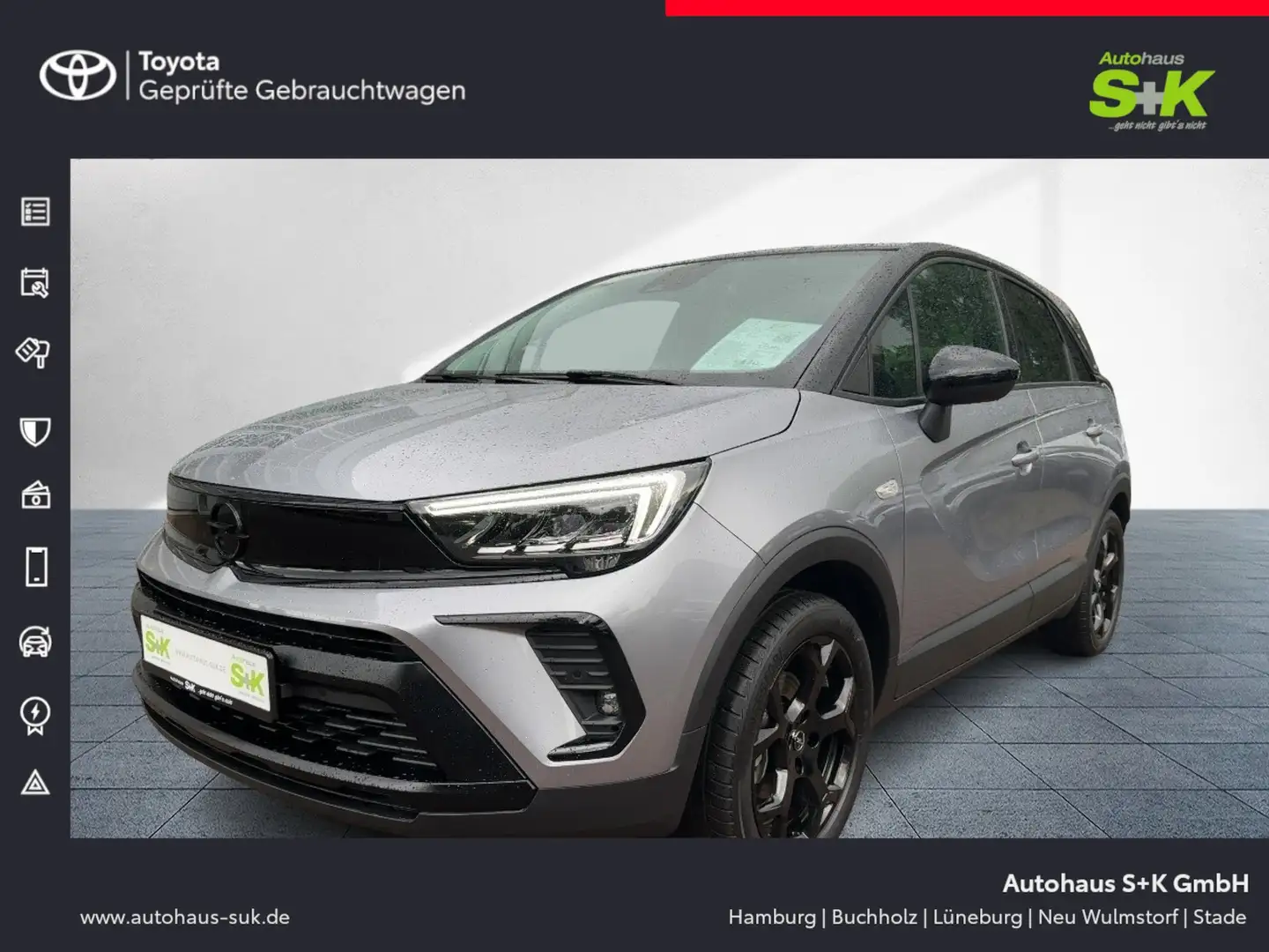 Opel Crossland X Enjoy++SHZ+NAVI+TEMPOMAT+KLIMA+PDC++++ Szary - 1