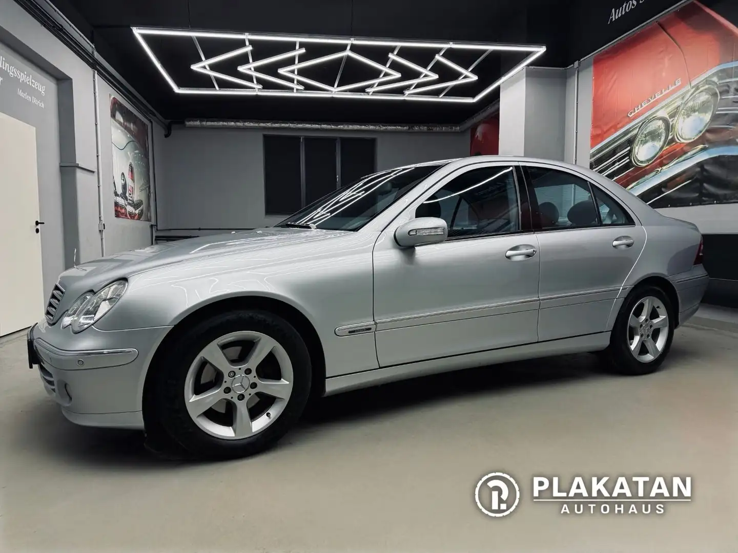 Mercedes-Benz C 180 Kompressor Avantgarde 1 Hand MB-Service Argent - 1