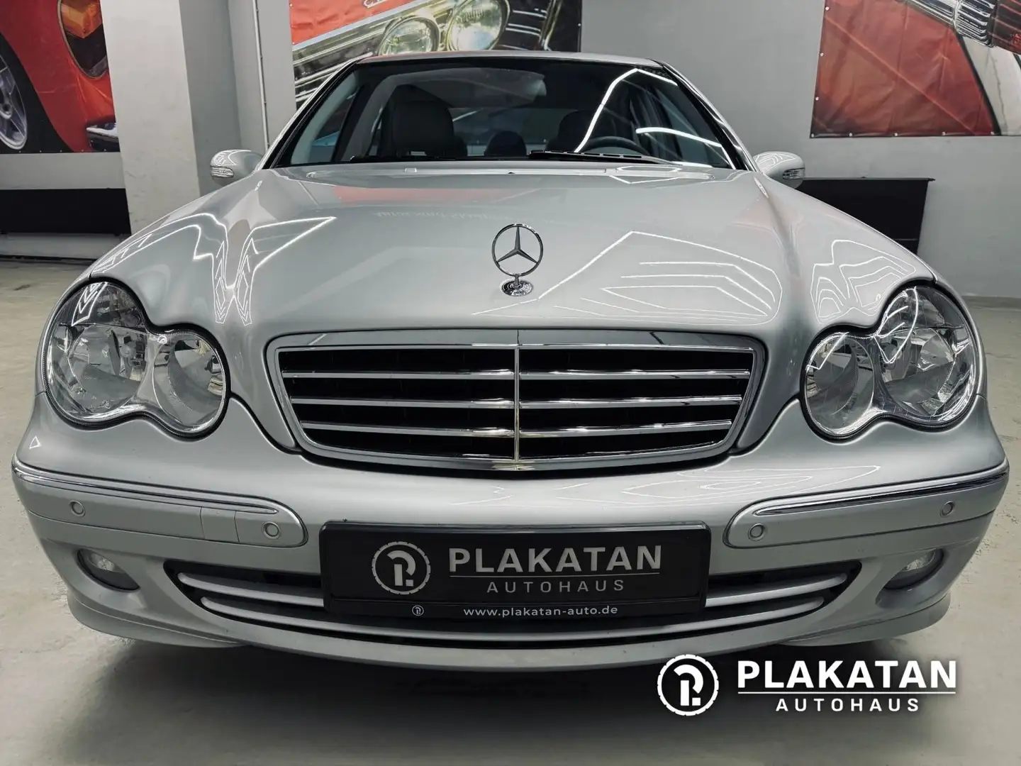 Mercedes-Benz C 180 Kompressor Avantgarde 1 Hand MB-Service Argent - 2