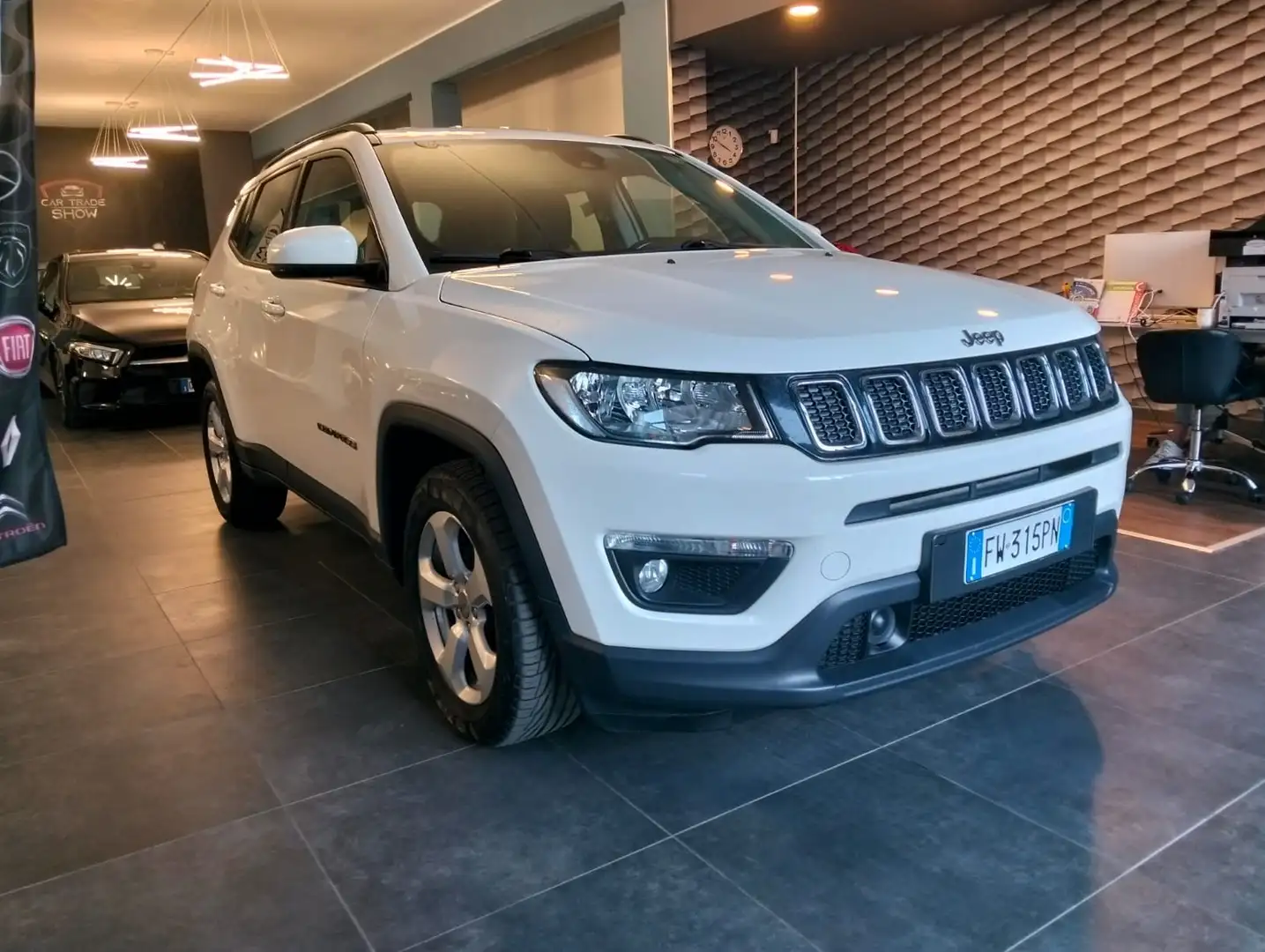 Jeep Compass Compass 1.6 mjt Longitude 2wd 120cv my19 Blanc - 1