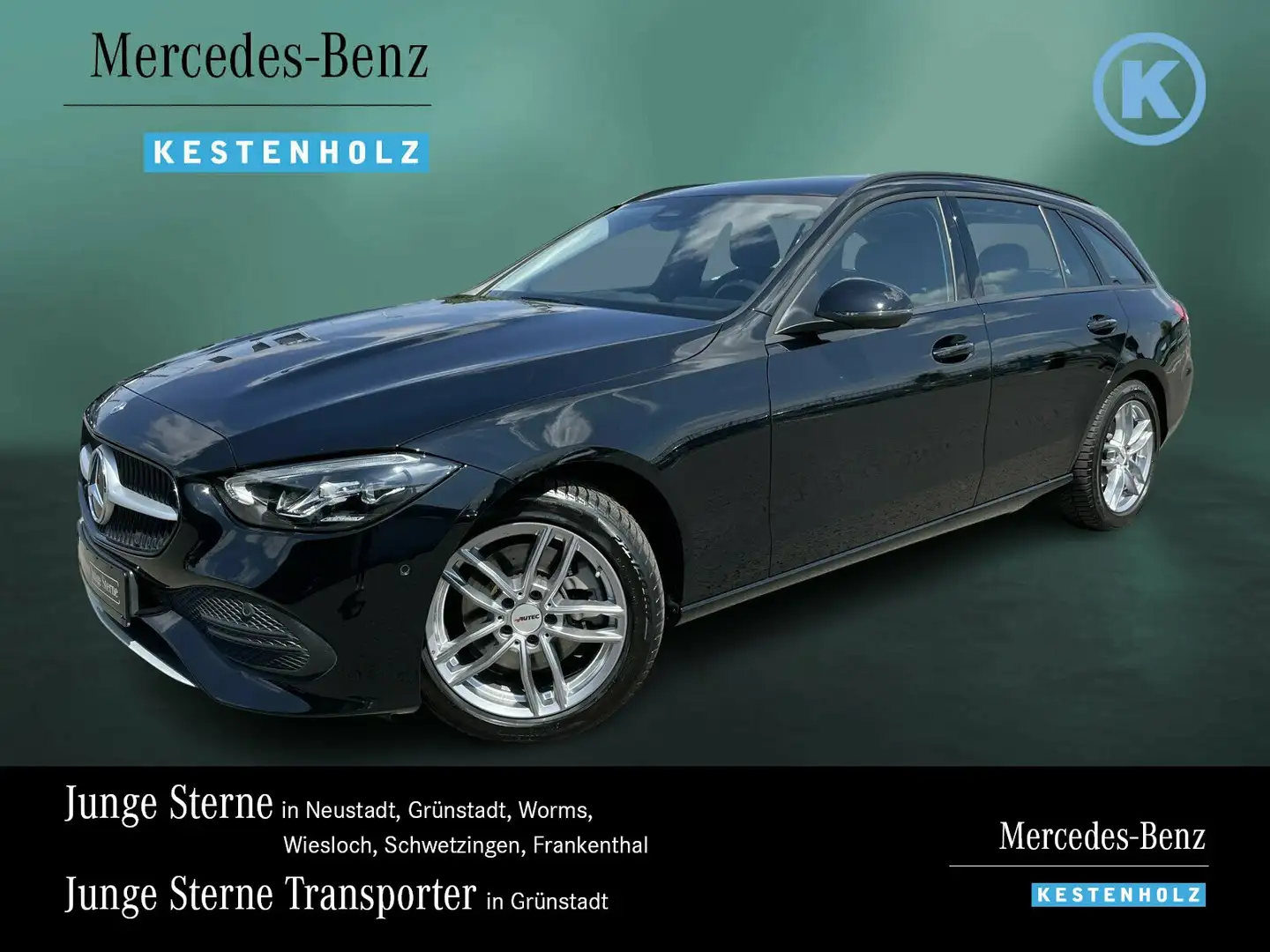 Mercedes-Benz C 200 C 200 d T NAVI+KAMERA+EASYP.+LED+SHZ+SPUR/BREMS Schwarz - 1