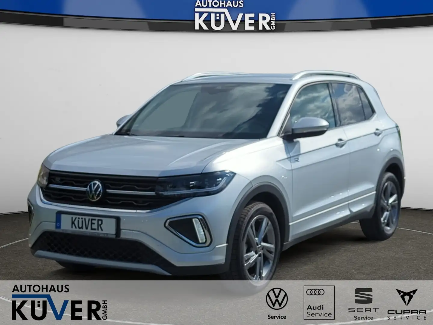Volkswagen T-Cross R-Line 1,5 TSI DSG Navi+ACC+Matrix+AHK Stříbrná - 1