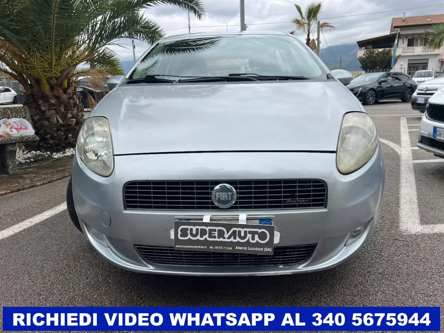 Fiat Grande Punto 1.3 MJT 90 CV 5 porte Emotion Gris - 2