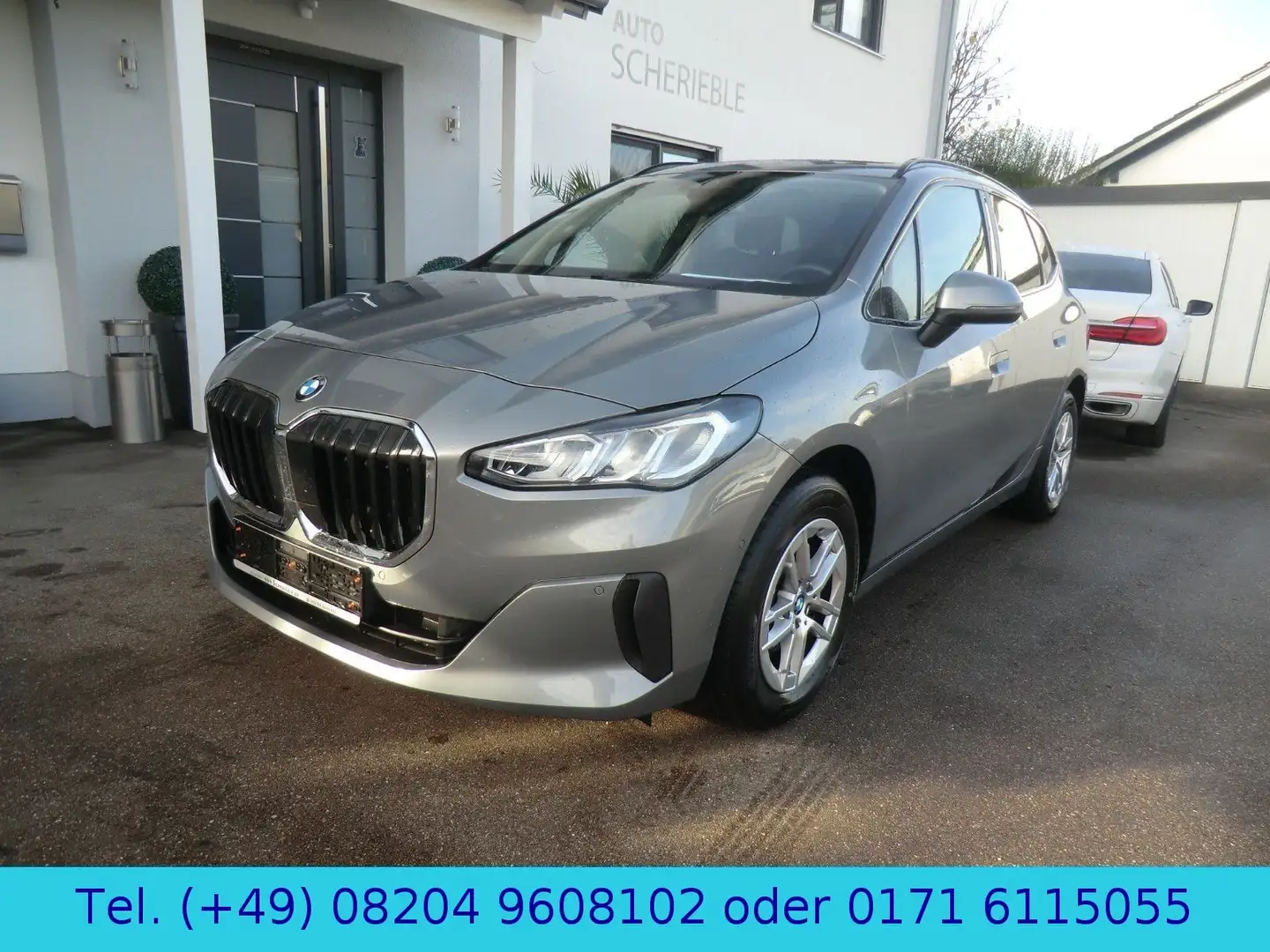 BMW 218 SPORT/Travel/Panorama/AHK Grijs - 1