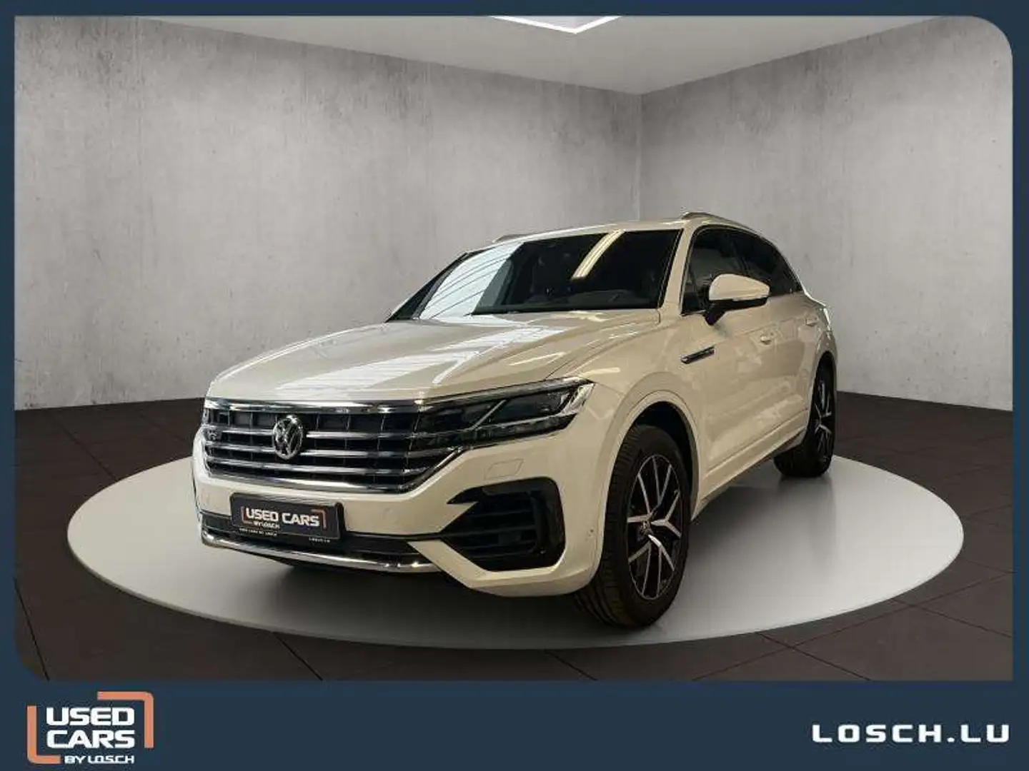 Volkswagen Touareg R-Line+V6TDI+4M+DSG Blanc - 1