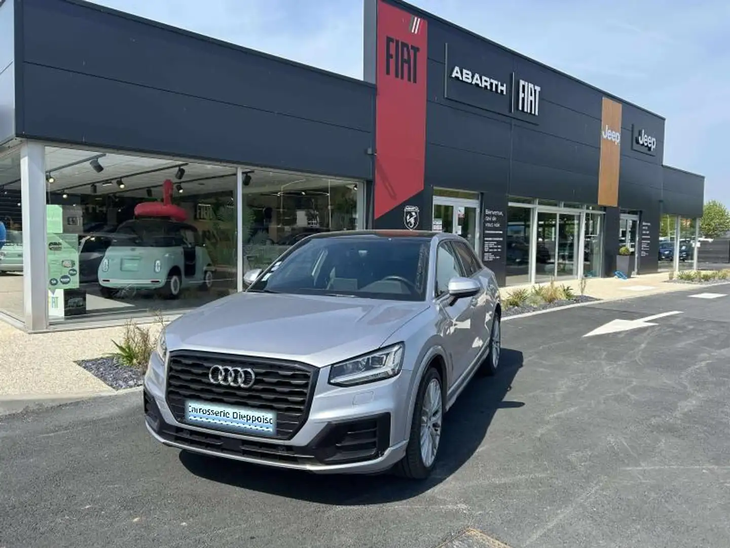 Audi Q2 35 TFSI 150ch COD S line Plus S tronic 7 Argent - 1