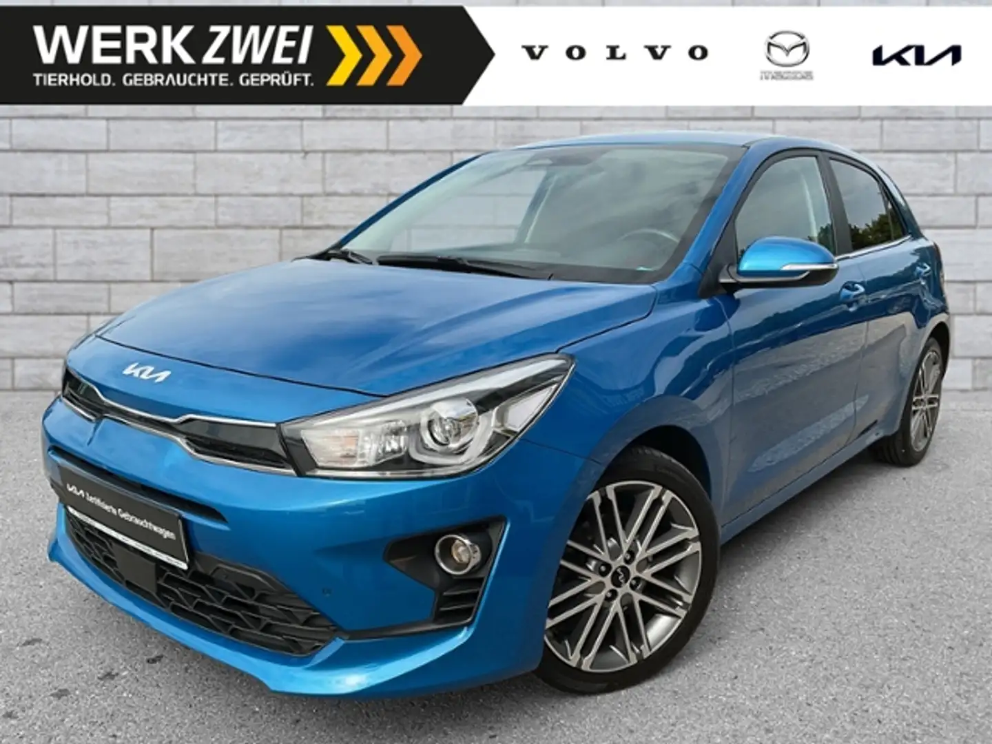 Kia Rio 1,0T Spirit Navi Kamera Tempomat 17" Blu/Azzurro - 1