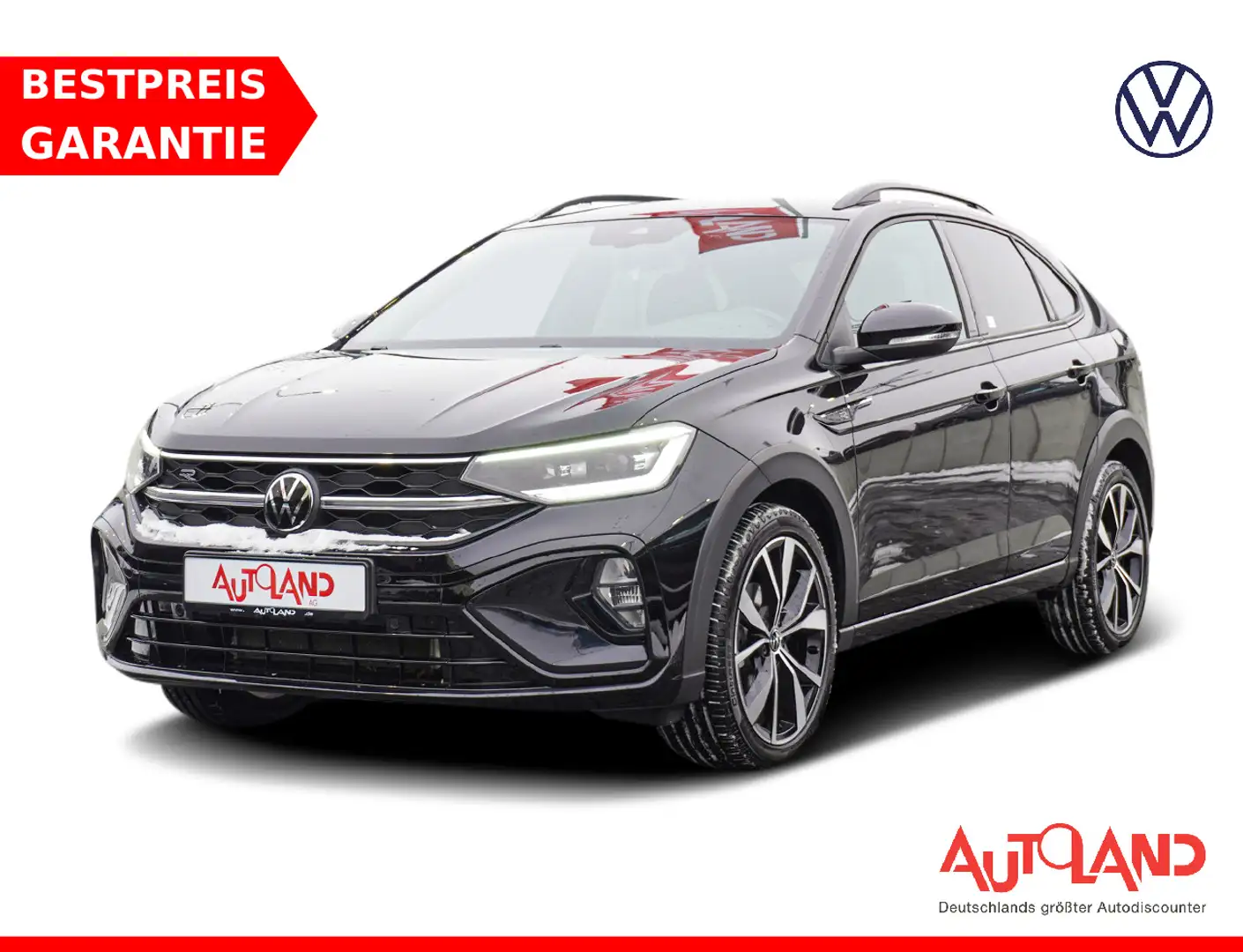 Volkswagen Taigo 1.0 TSI DSG R-Line LED ACC Sitzheizung DAB Noir - 1