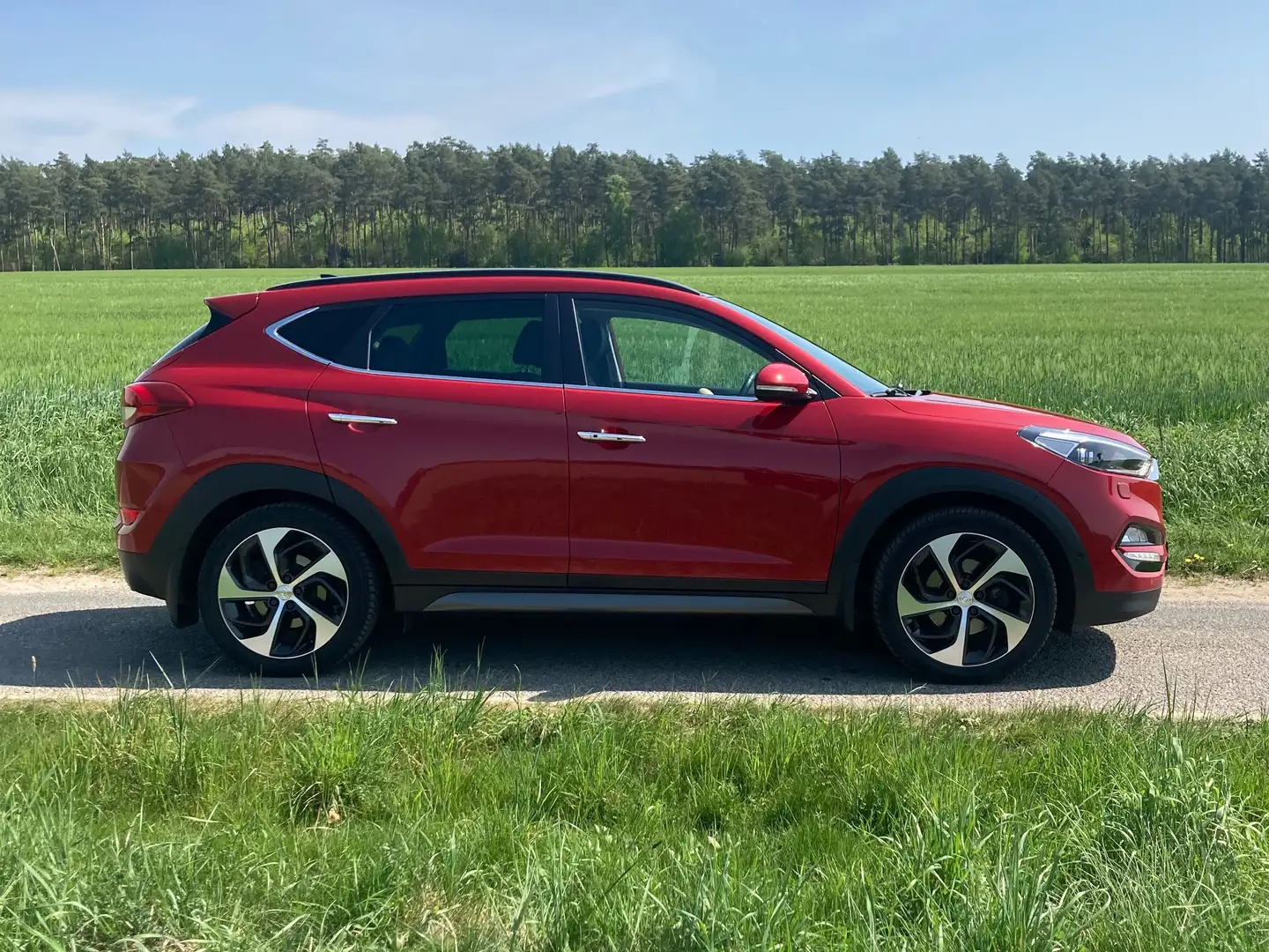 Hyundai TUCSON Tucson 1.6 Turbo 4WD DCT Premium Rouge - 1