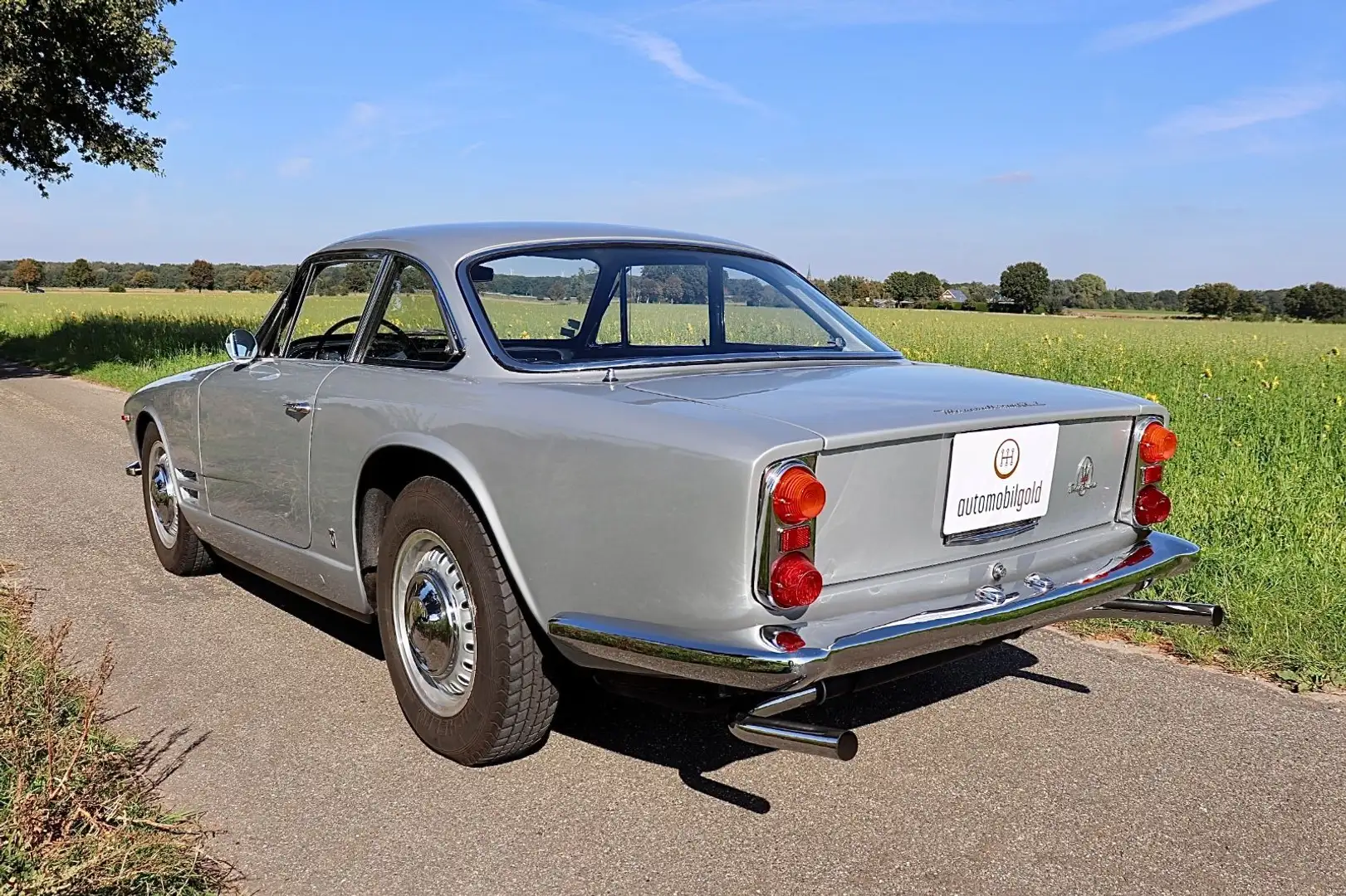 Maserati Sebring 3500 GTI, Serie 1 Touring Coupé,1 of 348 Zilver - 2