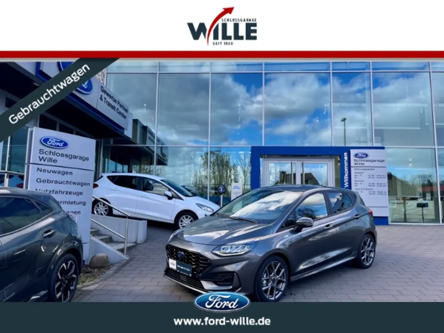 Ford Fiesta ST-Line LED Easy-Parking-Paket  EcoBoost Grijs - 1