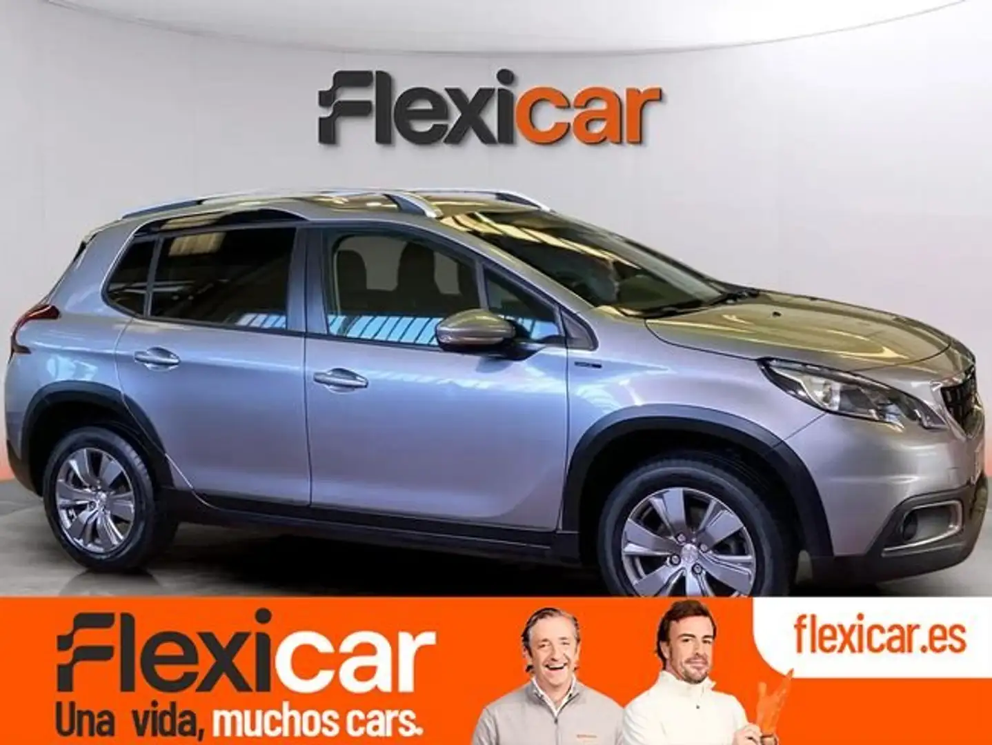 Peugeot 2008 Allure+Puretech+100+S%26S+BVM6 Gris - 1