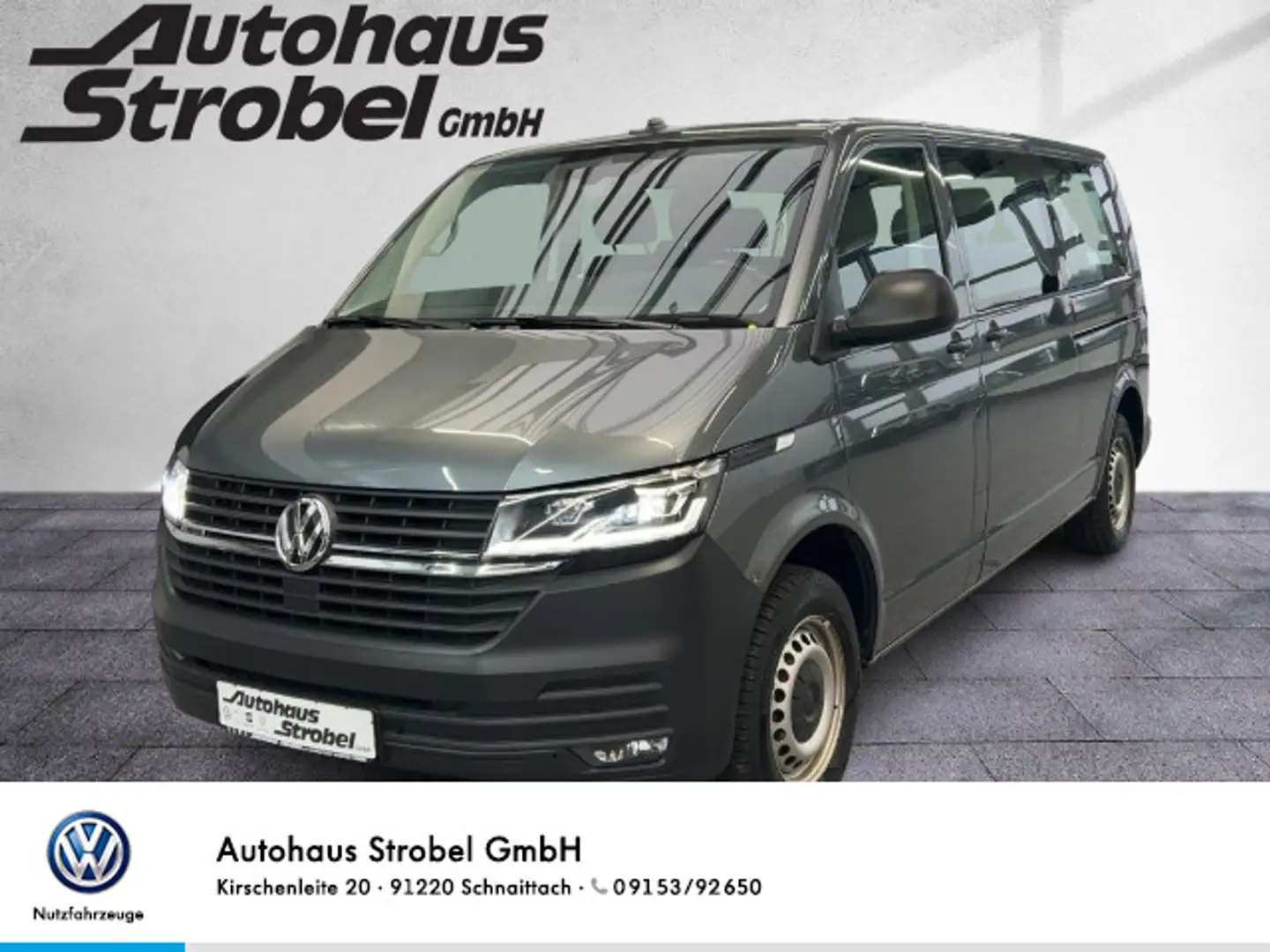 Volkswagen T6.1 2.0 TDI 4M LR 8-Sitze ACC Grau - 1