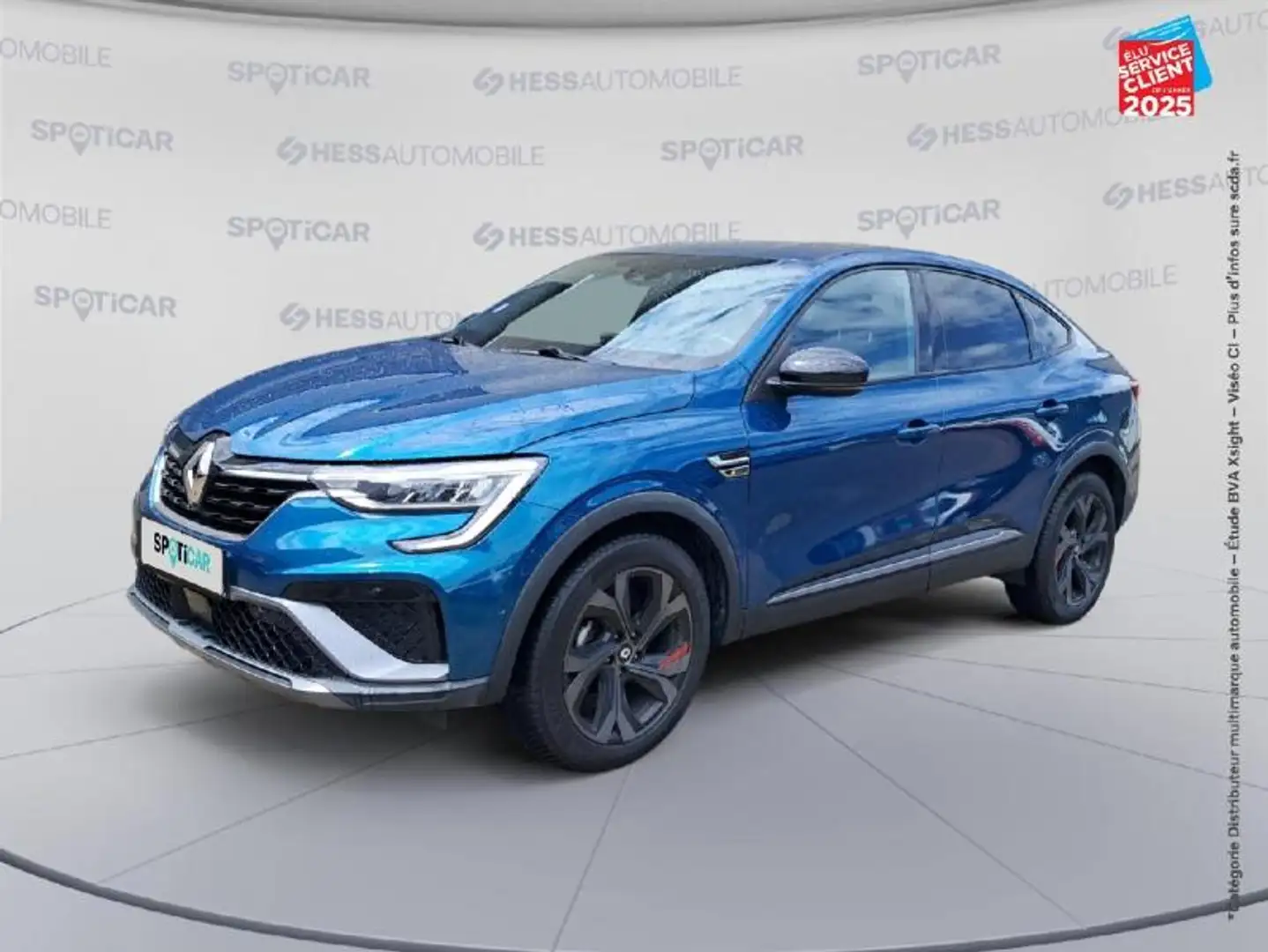 Renault Arkana 1.3 TCe 140ch FAP RS Line EDC -21B Sieges chauf GP Bleu - 1