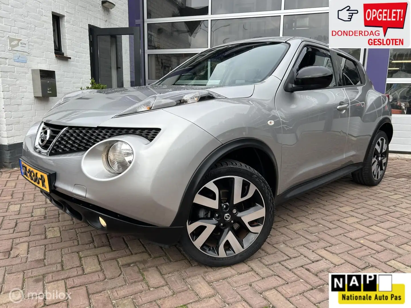Nissan Juke 1.6 Connect Edition * NAVIGATIE * AIRCO * LM * Grau - 1