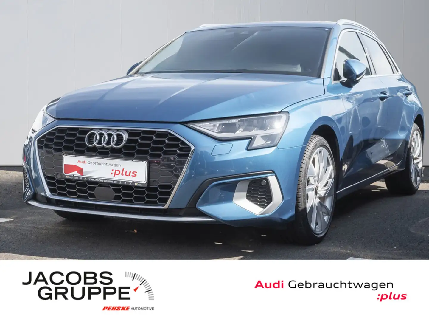 Audi A3 Sportback 30 TDI S-tronic advanced Navi Pl Blau - 1