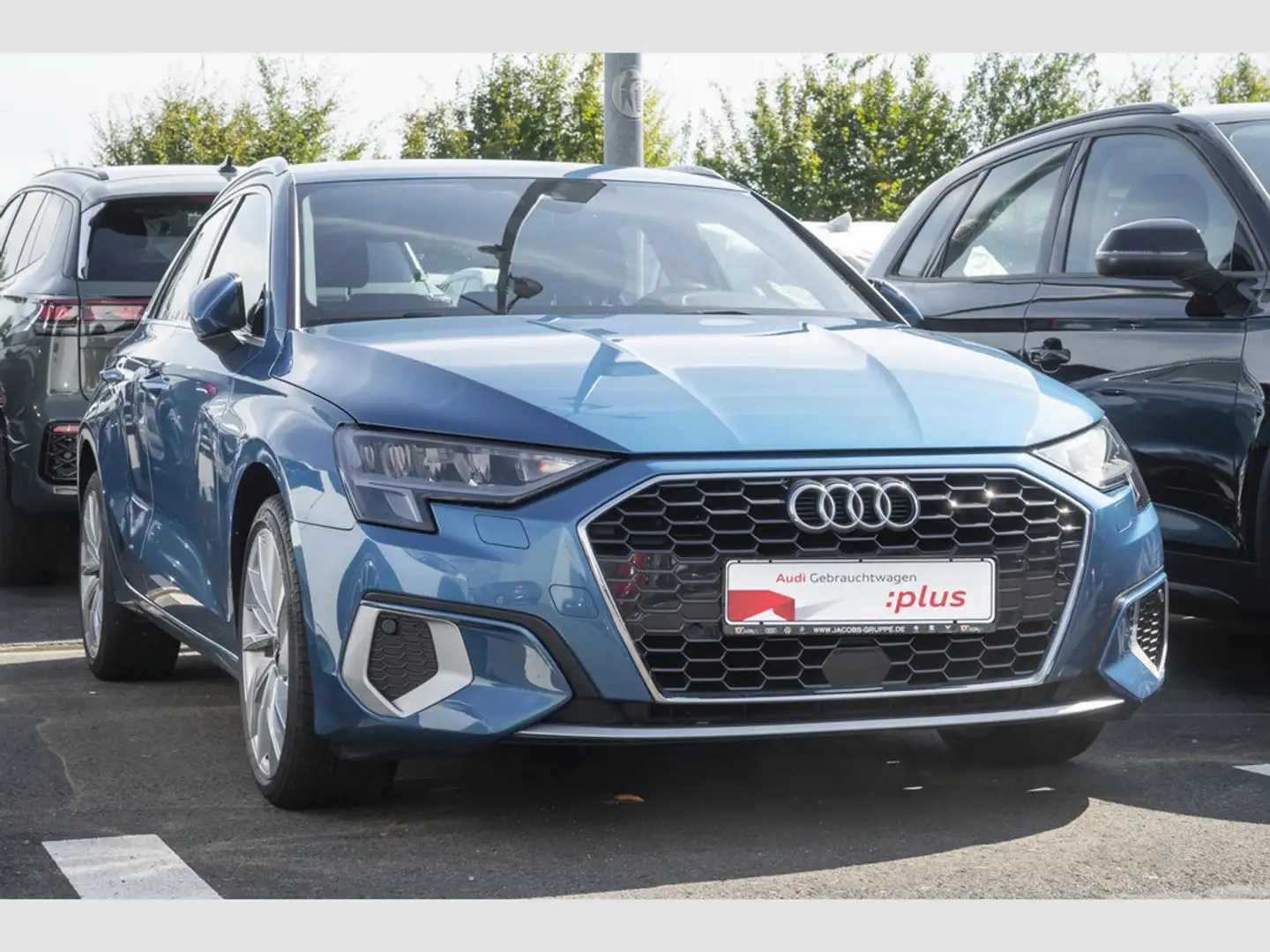 Audi A3 Sportback 30 TDI S-tronic advanced Navi Pl Blau - 2