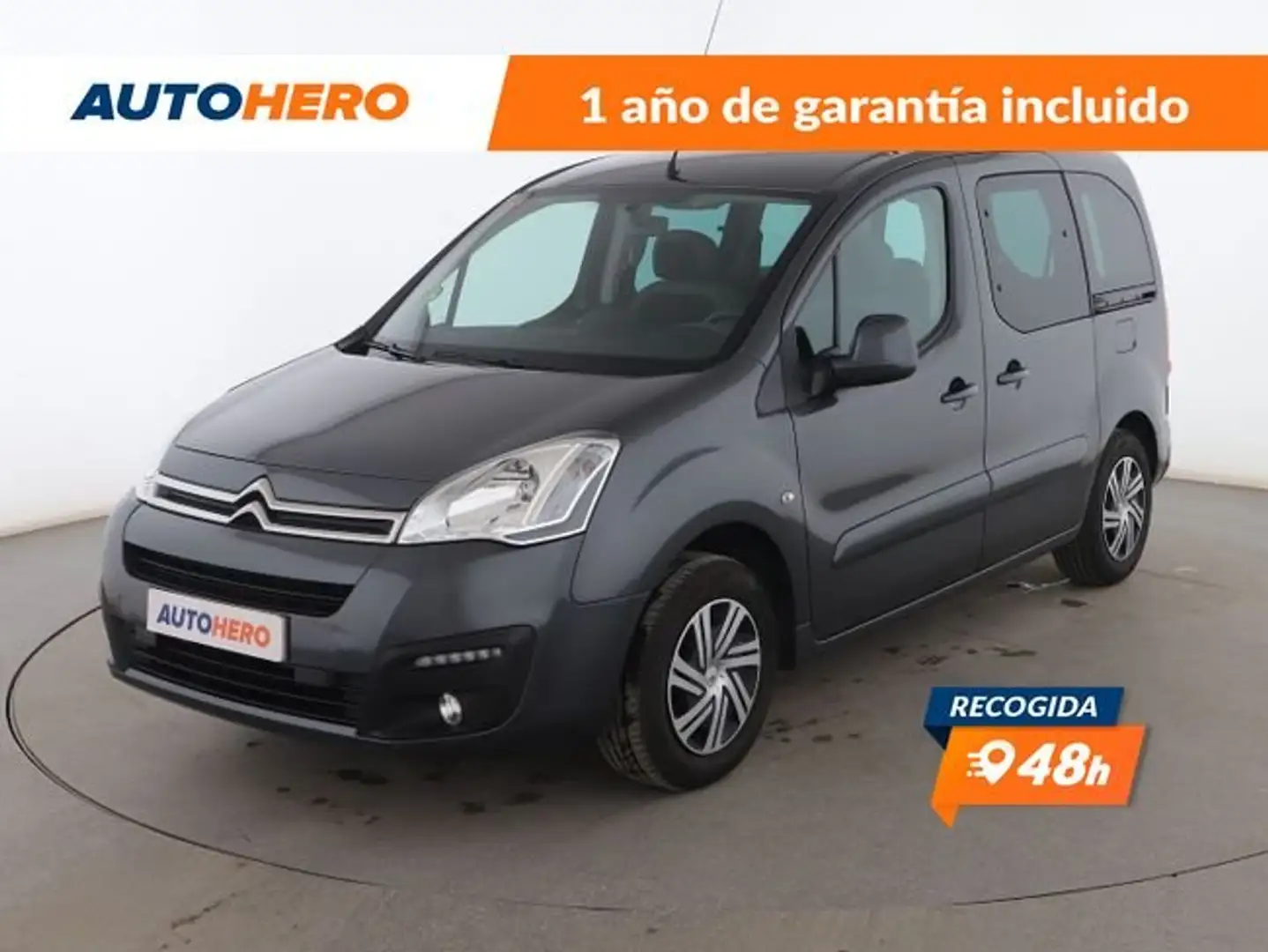 Citroen Berlingo 1.6 Blue-HDi Feel Gris - 1
