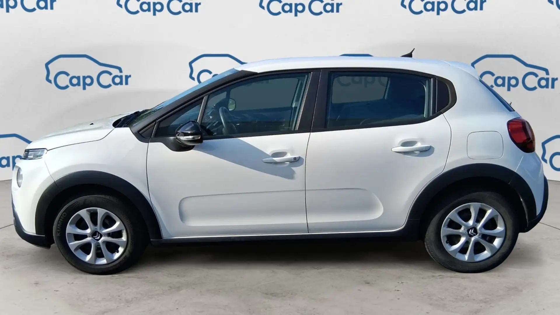 Citroen C3 III 1.5 BlueHDi 100 Feel 2 Places Blanc - 2