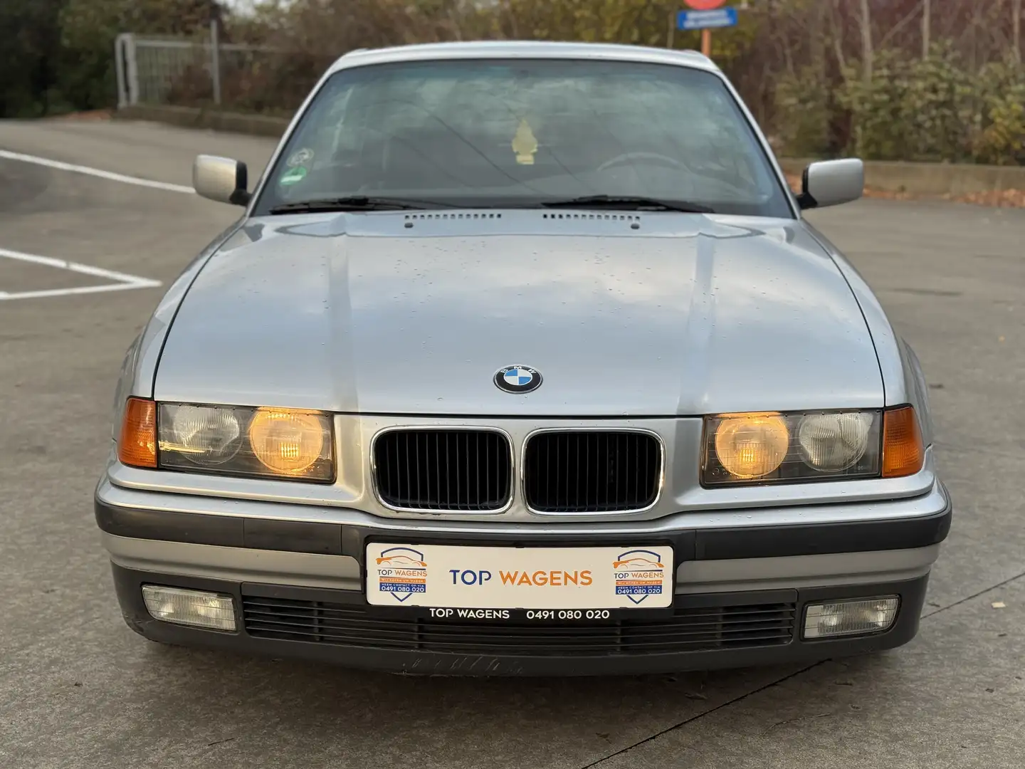 BMW 318 CABRIO! / OLDTIMER! / RECENT GEKEURD! Argent - 2