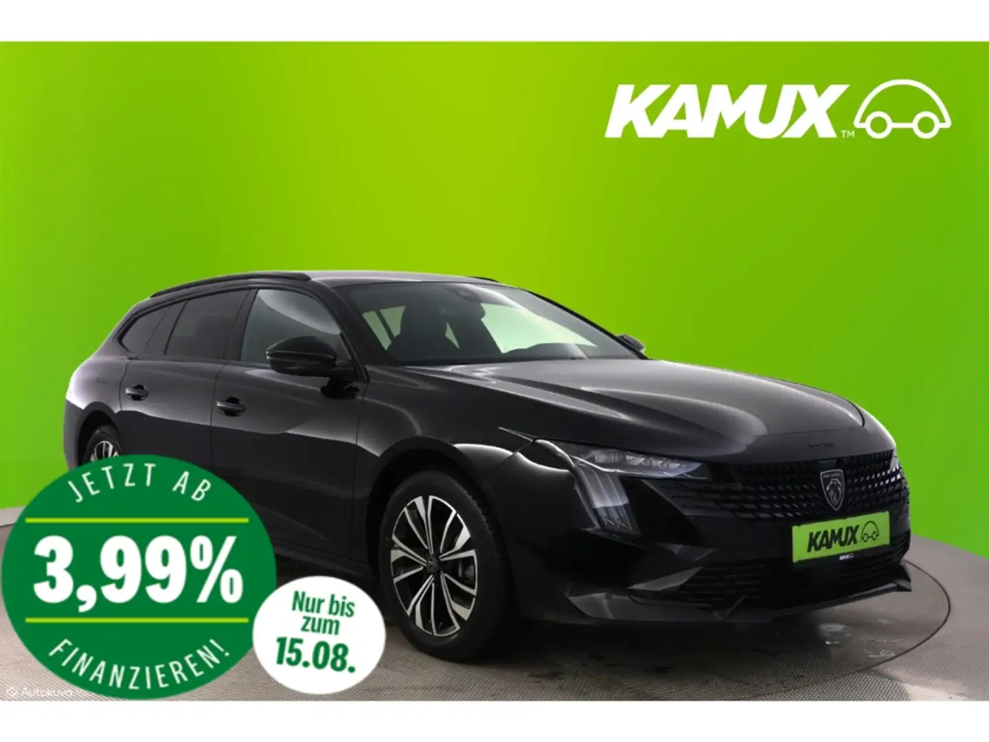 Peugeot 508 1.5BHDi SW Aut.Allure Pack+LED+NAVI+VIRTUAL Schwarz - 1