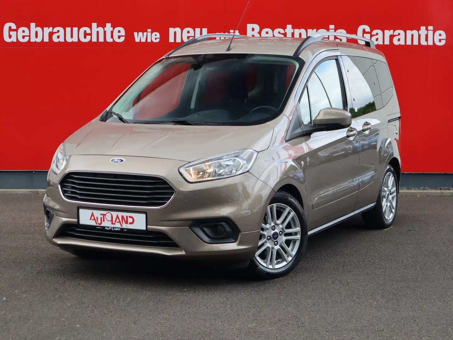 Ford Tourneo Courier 1.0 EB AAC Navi Kam PDC NSW Alu Beige - 2
