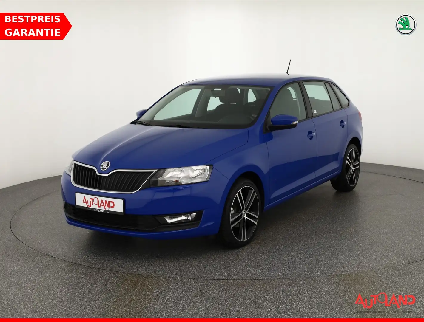 Skoda Rapid/Spaceback Rapid Spaceback 1.0 TSI Klima PDC DAB USB Blau - 1