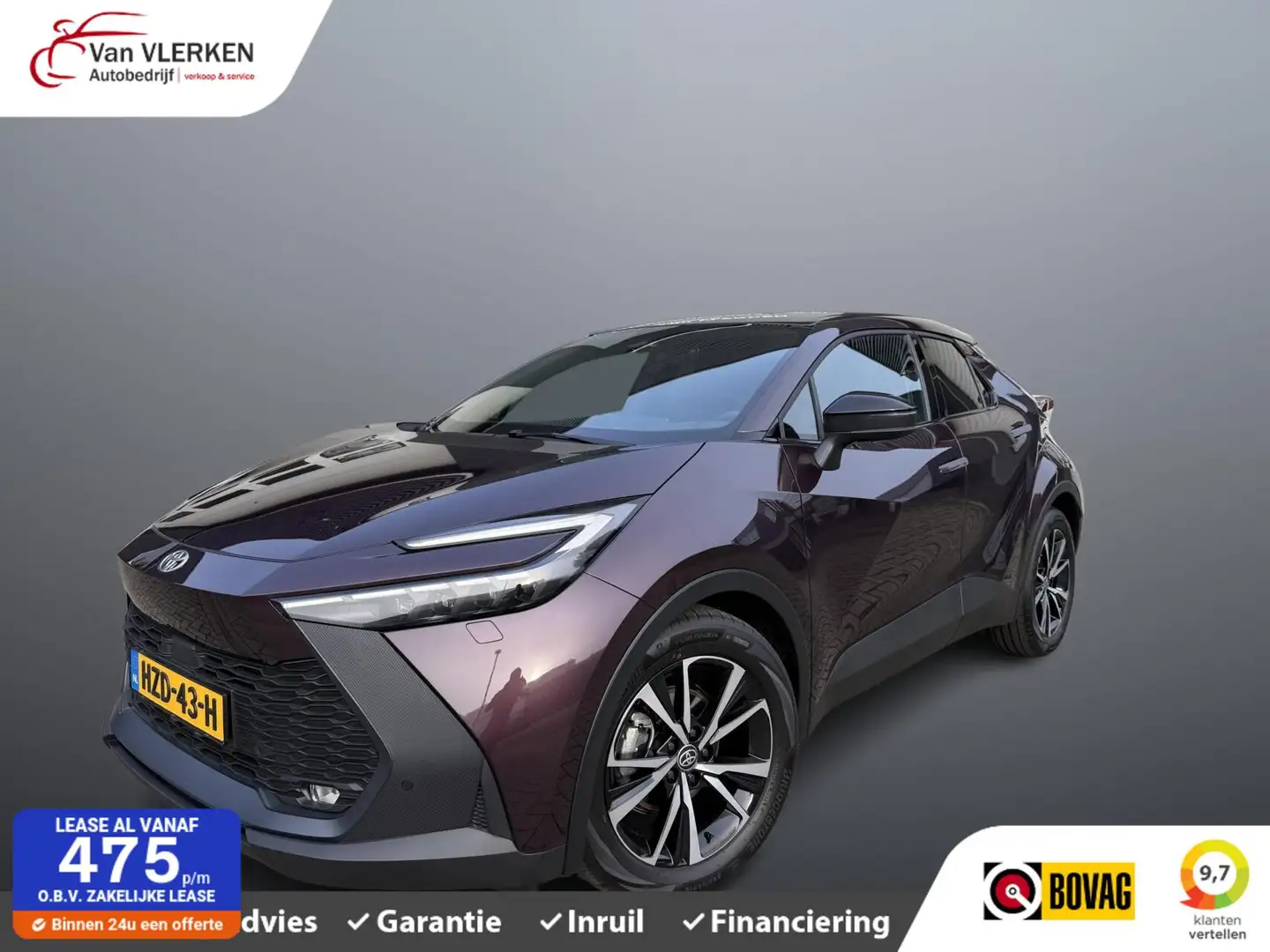 Toyota C-HR 1.8 Hybrid 140 Business Plus STOEL+STUURVERWARMING Mauve - 1