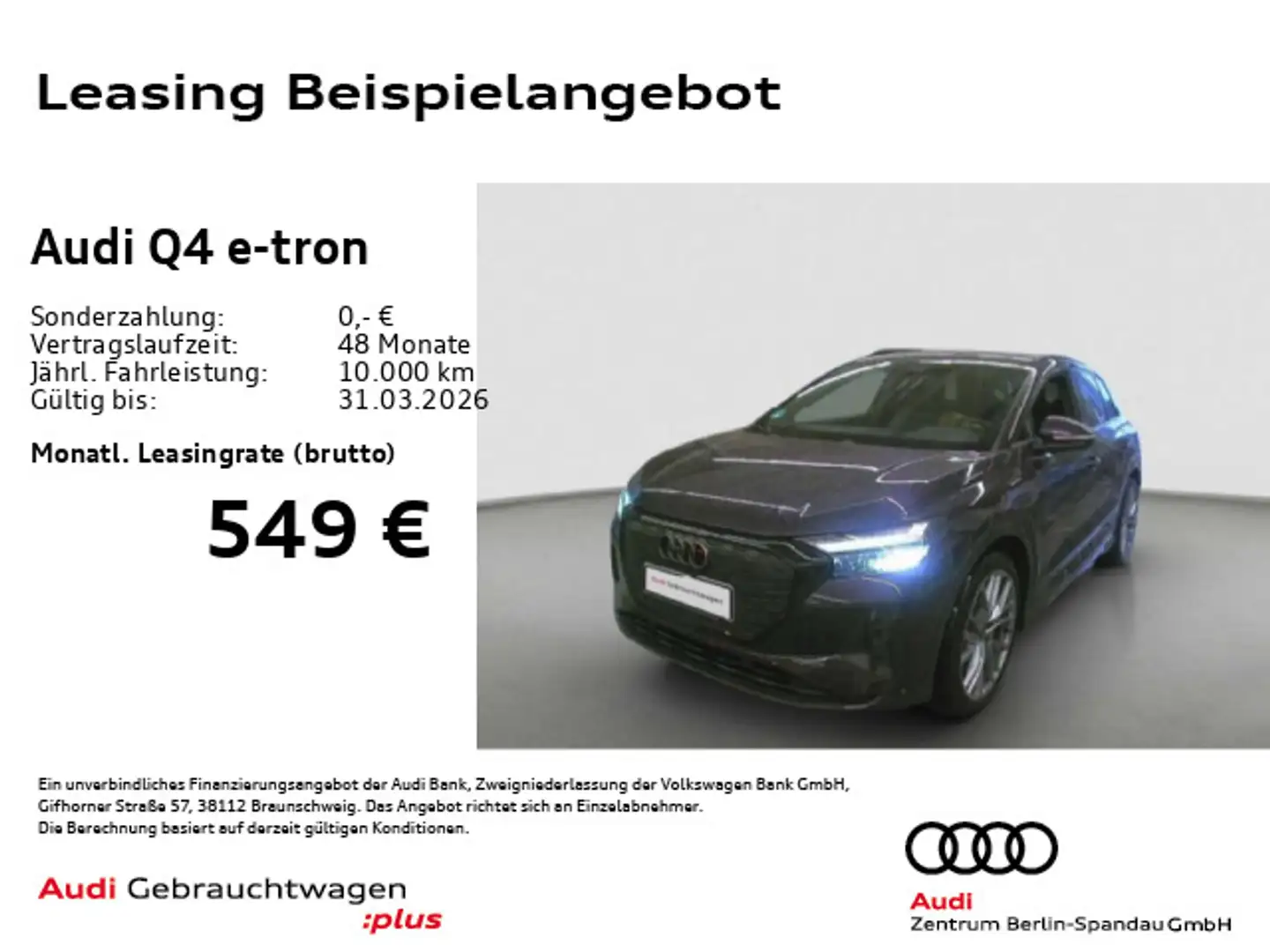 Audi Q4 e-tron 55 qu. S line int. *PANO*AHK*WärmeP* Violett - 1