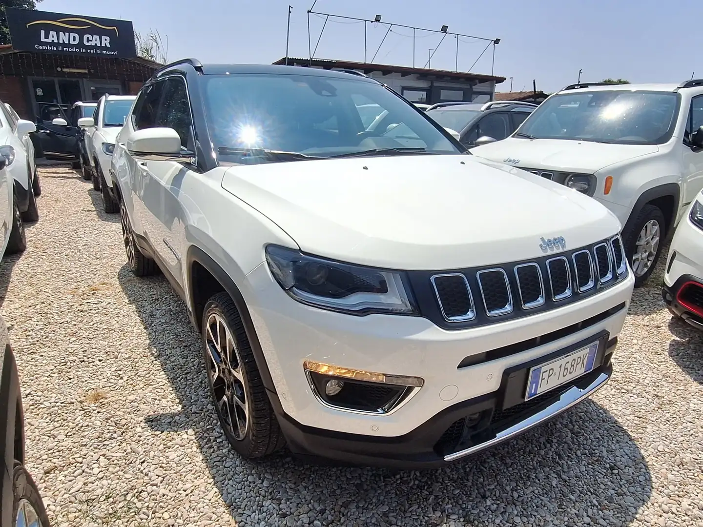 Jeep Compass 2.0 mjt Limited 4wd 140cv auto Bianco - 1
