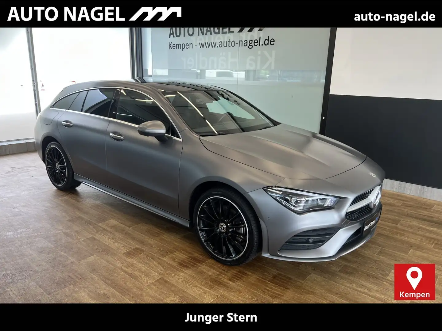 Mercedes-Benz CLA 250 CLA 250 e SB AMG +Multibeam+NAVI+DAB+Panorama+ LED Grau - 1