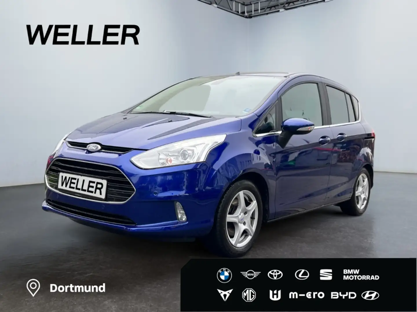 Ford B-Max 1.0 EcoBoost TITANIUM *CAM*hzb.Front*PDC* Blu/Azzurro - 1