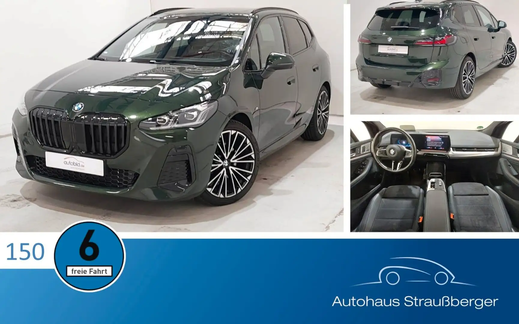 BMW 218 ACC AHK 3D KZU RFK MFL LED SHZ Grün - 1