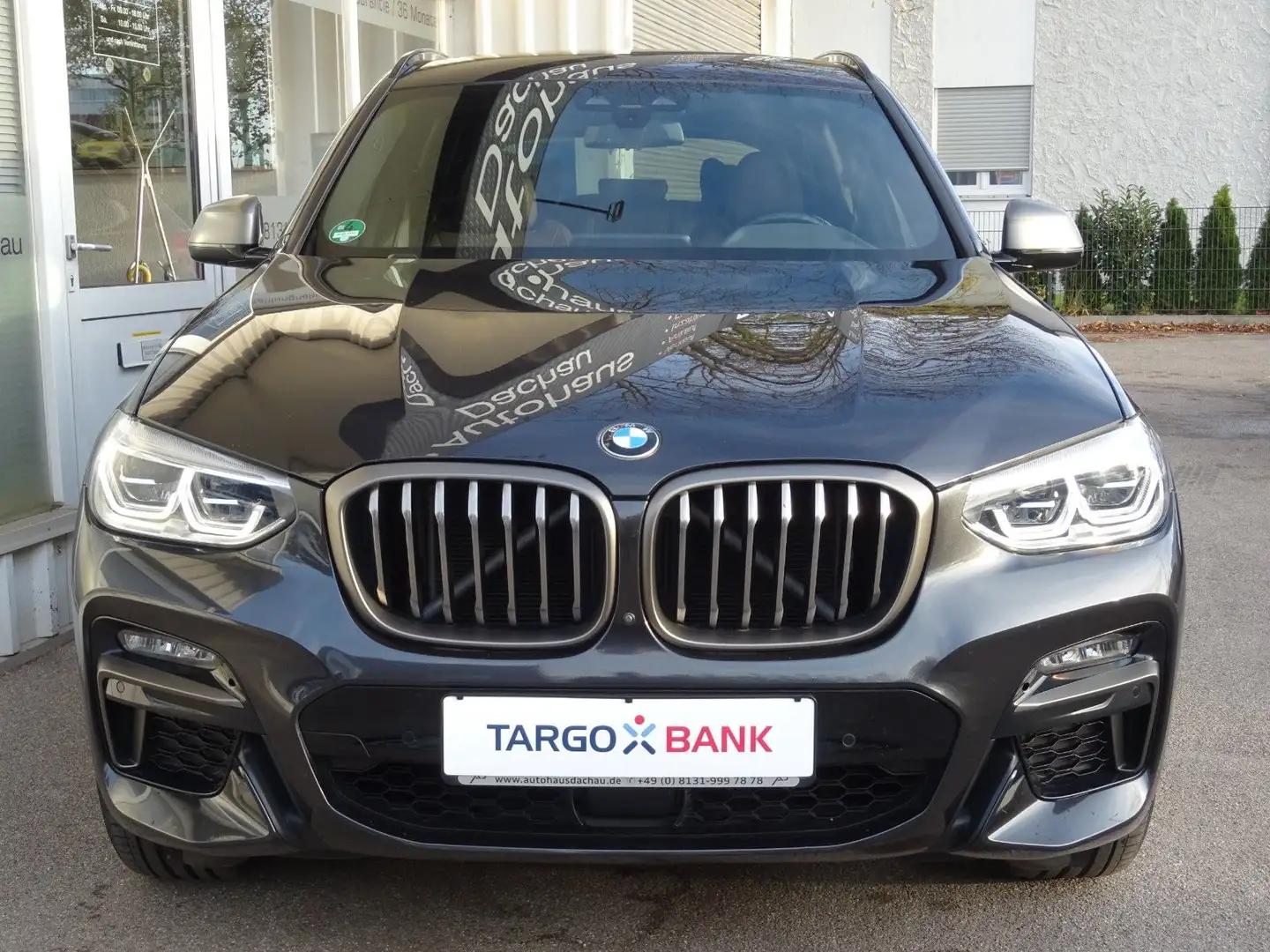 BMW X3 M d 20" Navi Leder Ad. LED AHK Mem. ACC Grau - 2