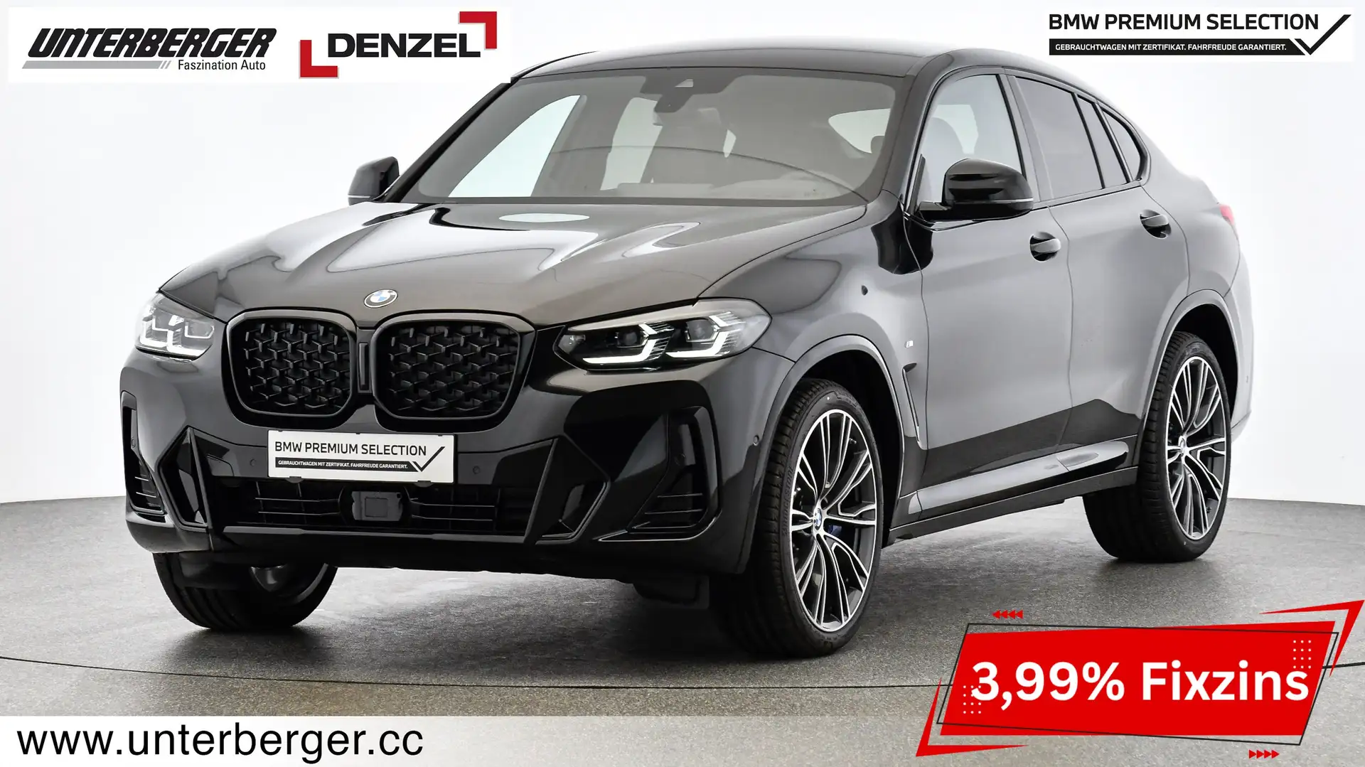 BMW X4 xDrive20d M Sportpaket Schwarz - 1