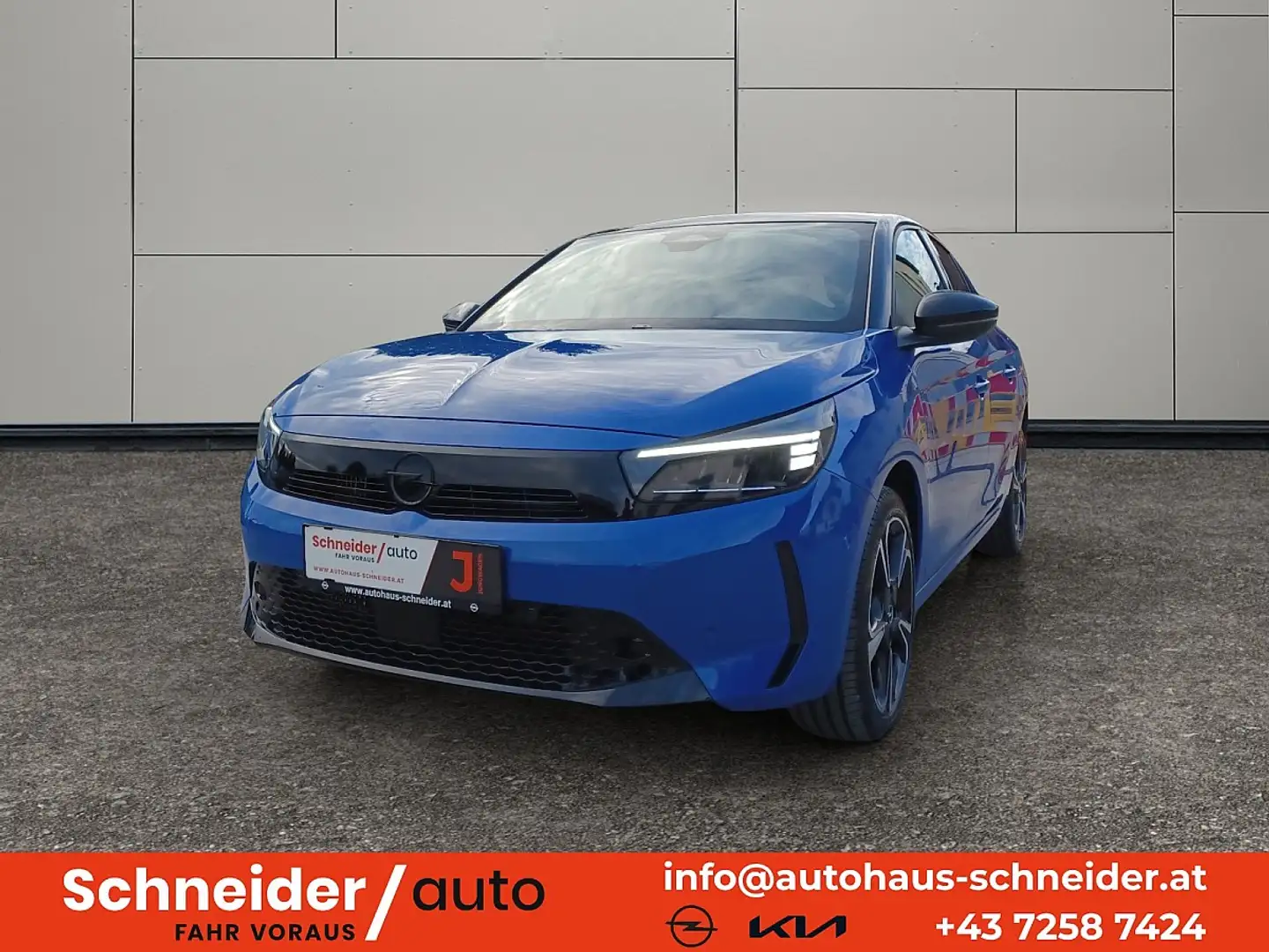 Opel Corsa 1,2 Direct Injection Turbo Euro 6.4 GS Blau - 1