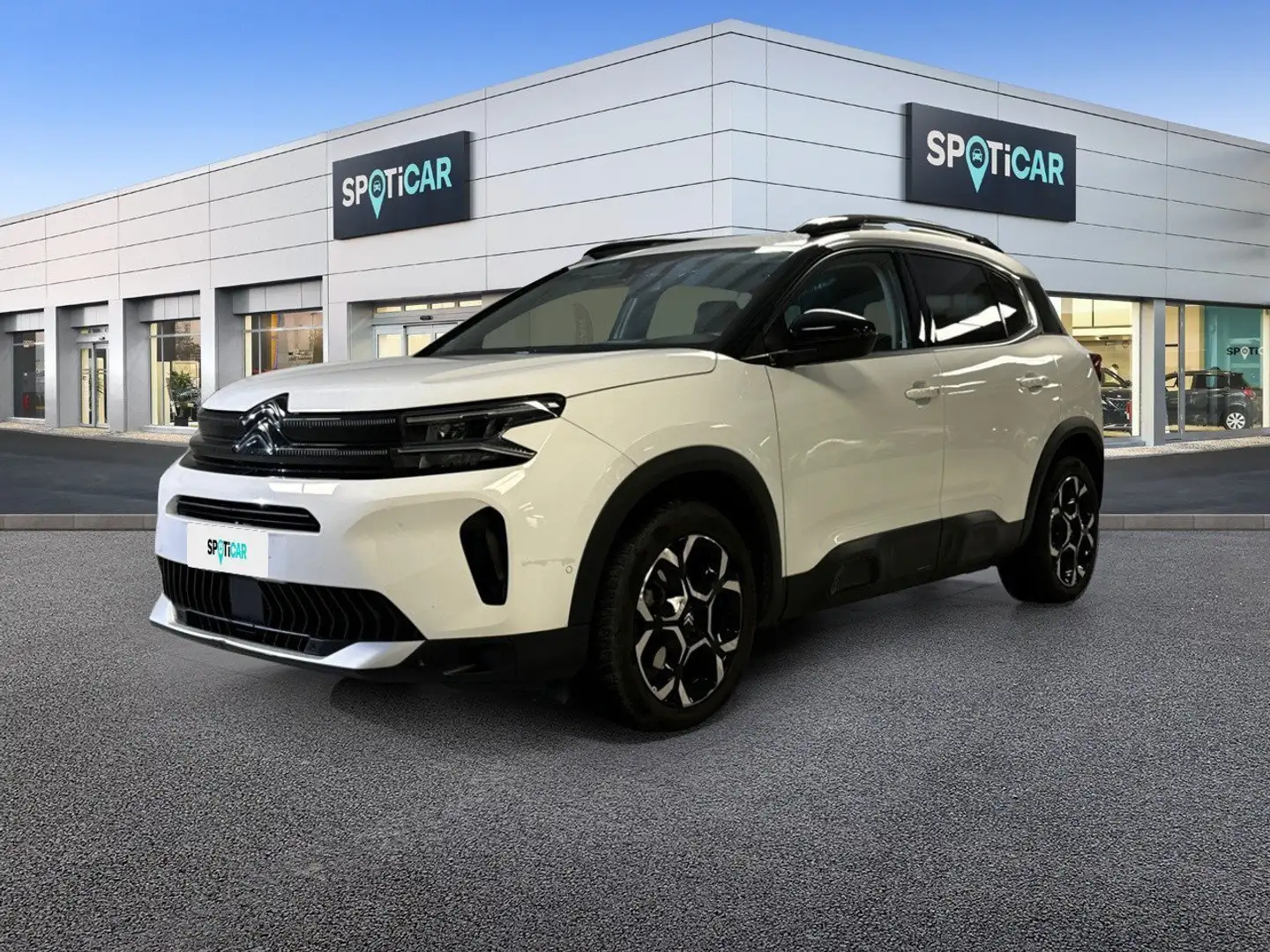 Citroen C5 Aircross Hybrid 136 Plus e-DCS6 Blanc - 1
