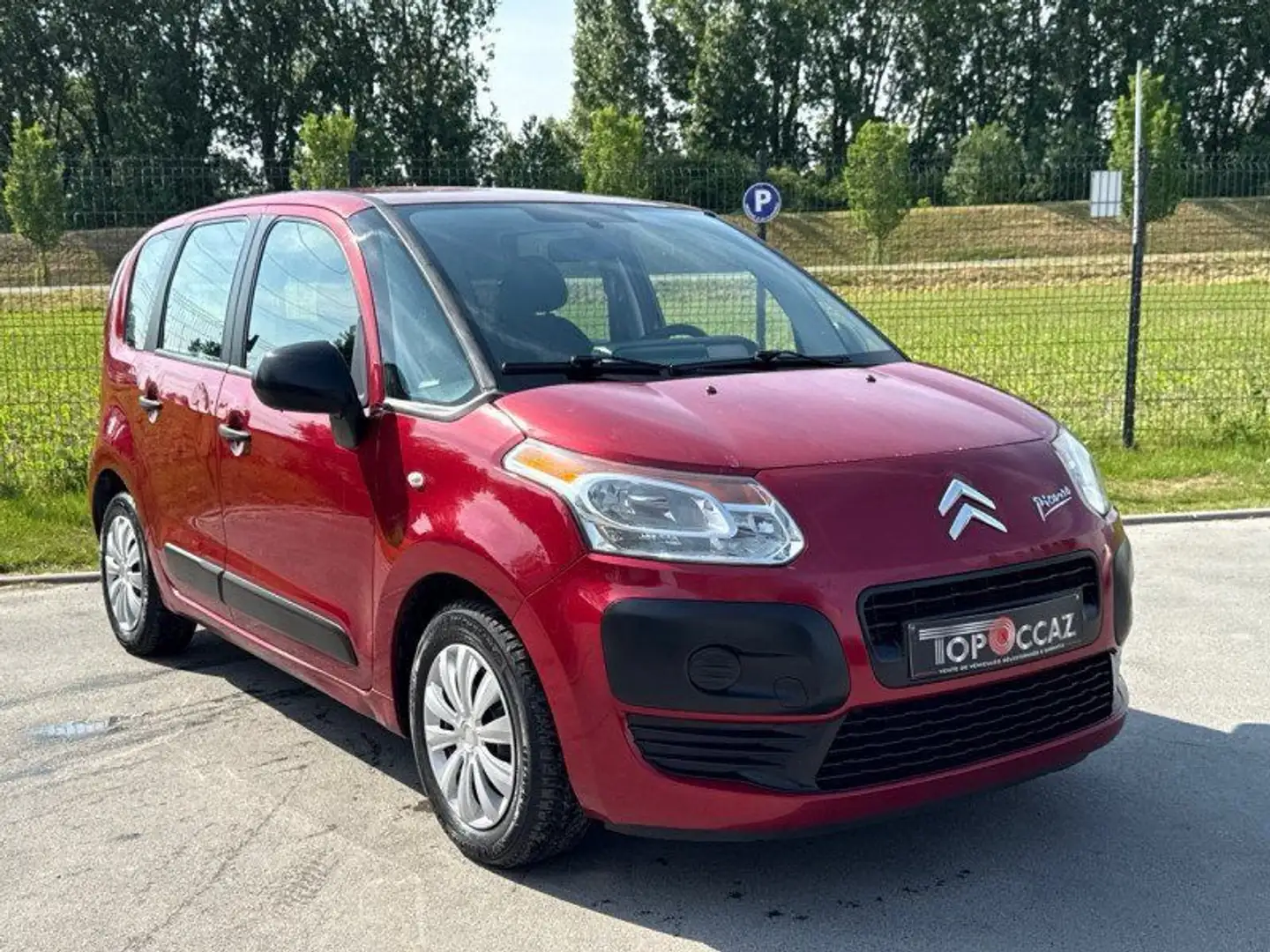 Citroen C3 Picasso 1.6 HDI 90CH CONFORT * 130.000KM * 2011 * GARANTIE Червоний - 2