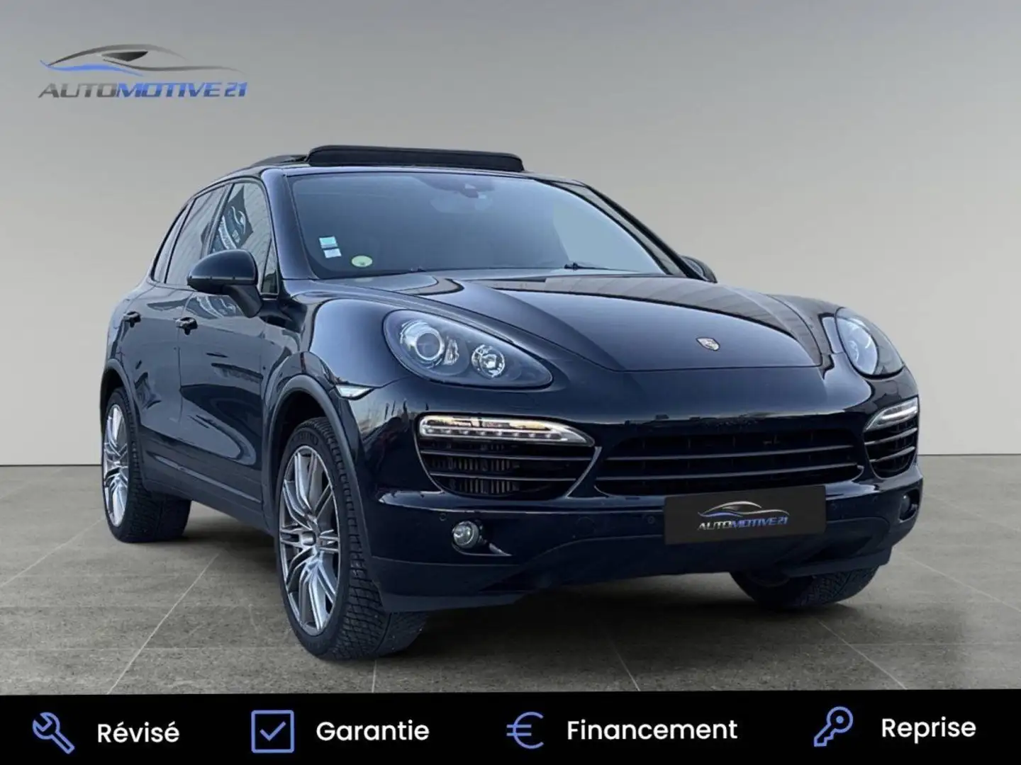 Porsche Cayenne II (958) Diesel Schwarz - 2