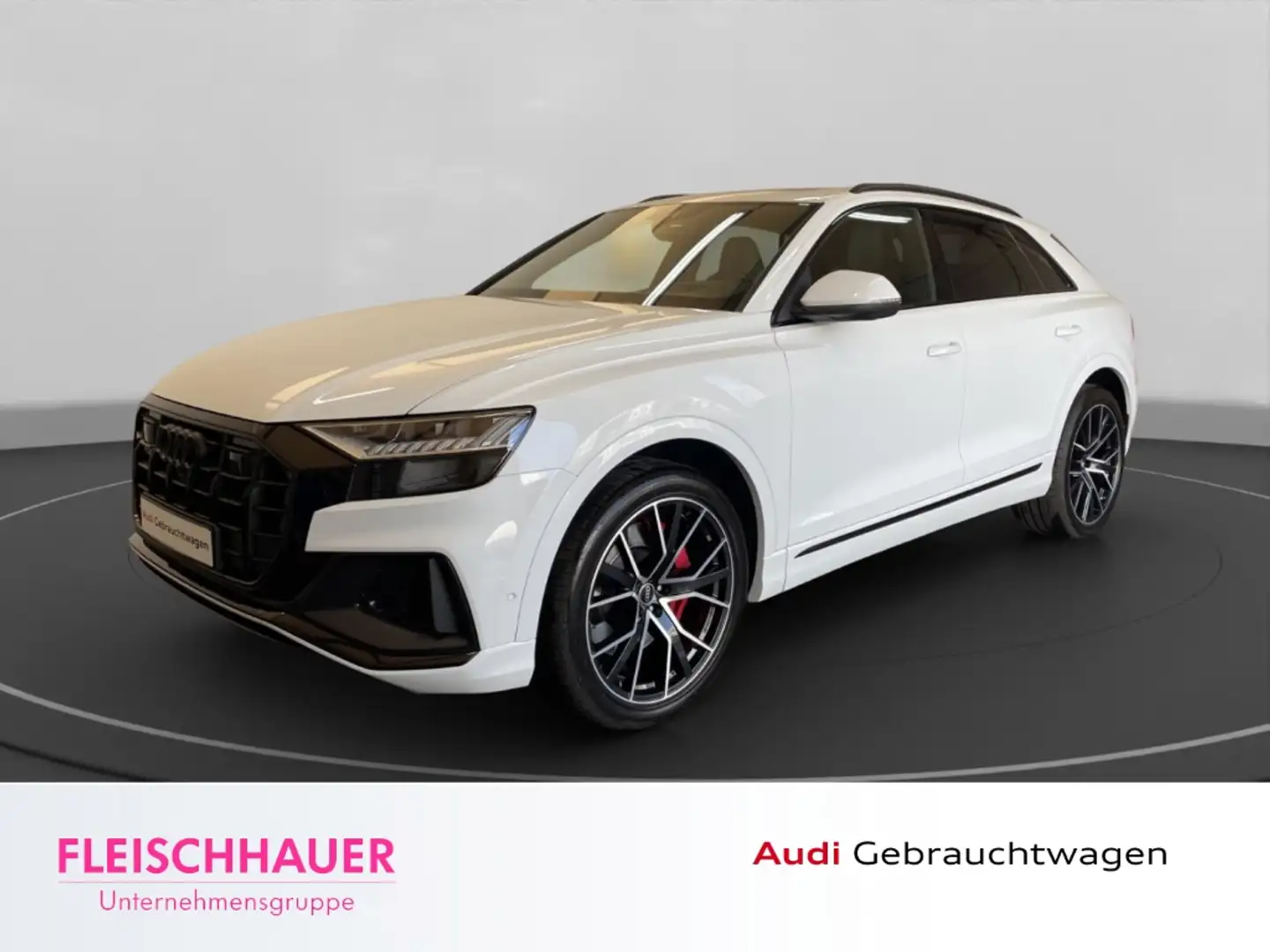 Audi SQ8 4.0 TFSI quattro HUD Luftfederung AD StandHZG AHK- Weiß - 1