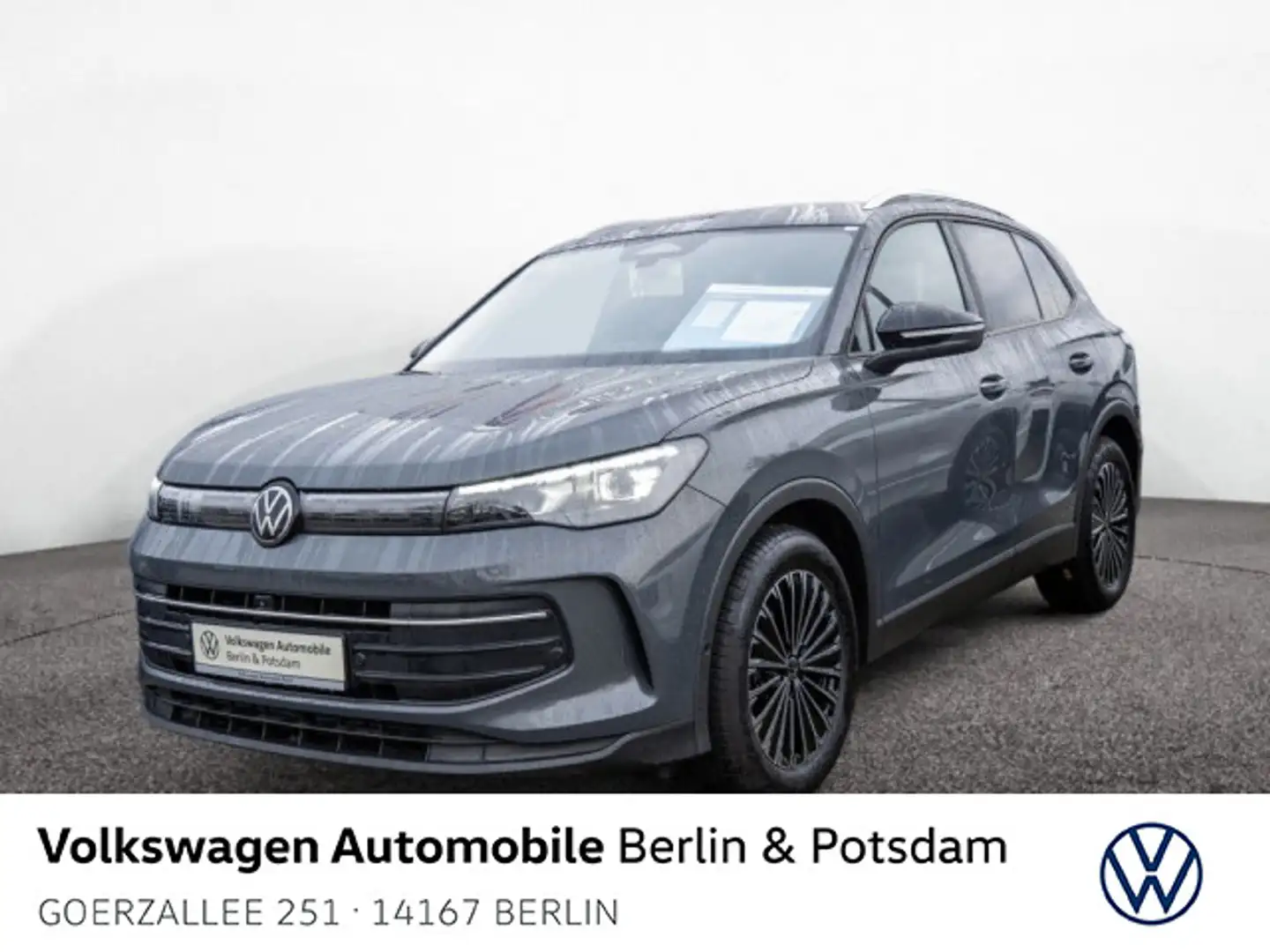 Volkswagen Tiguan 1.5 eTSI DSG Goal Navi R-Kam AHK PDC SHZ Grau - 1