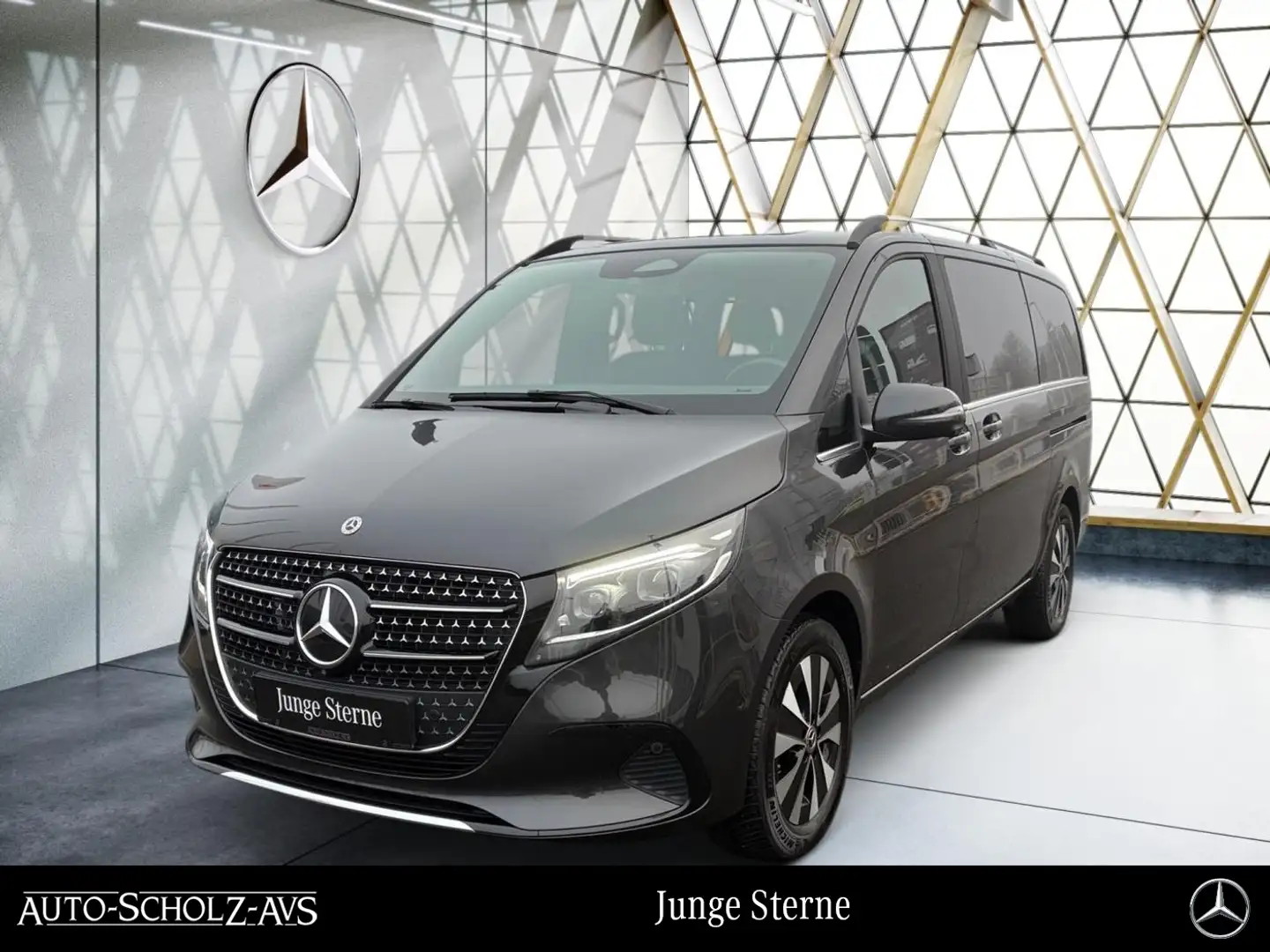Mercedes-Benz V 300 d AVANTGARDE Lang AHK*Burmester*LenkradHz* Grau - 1