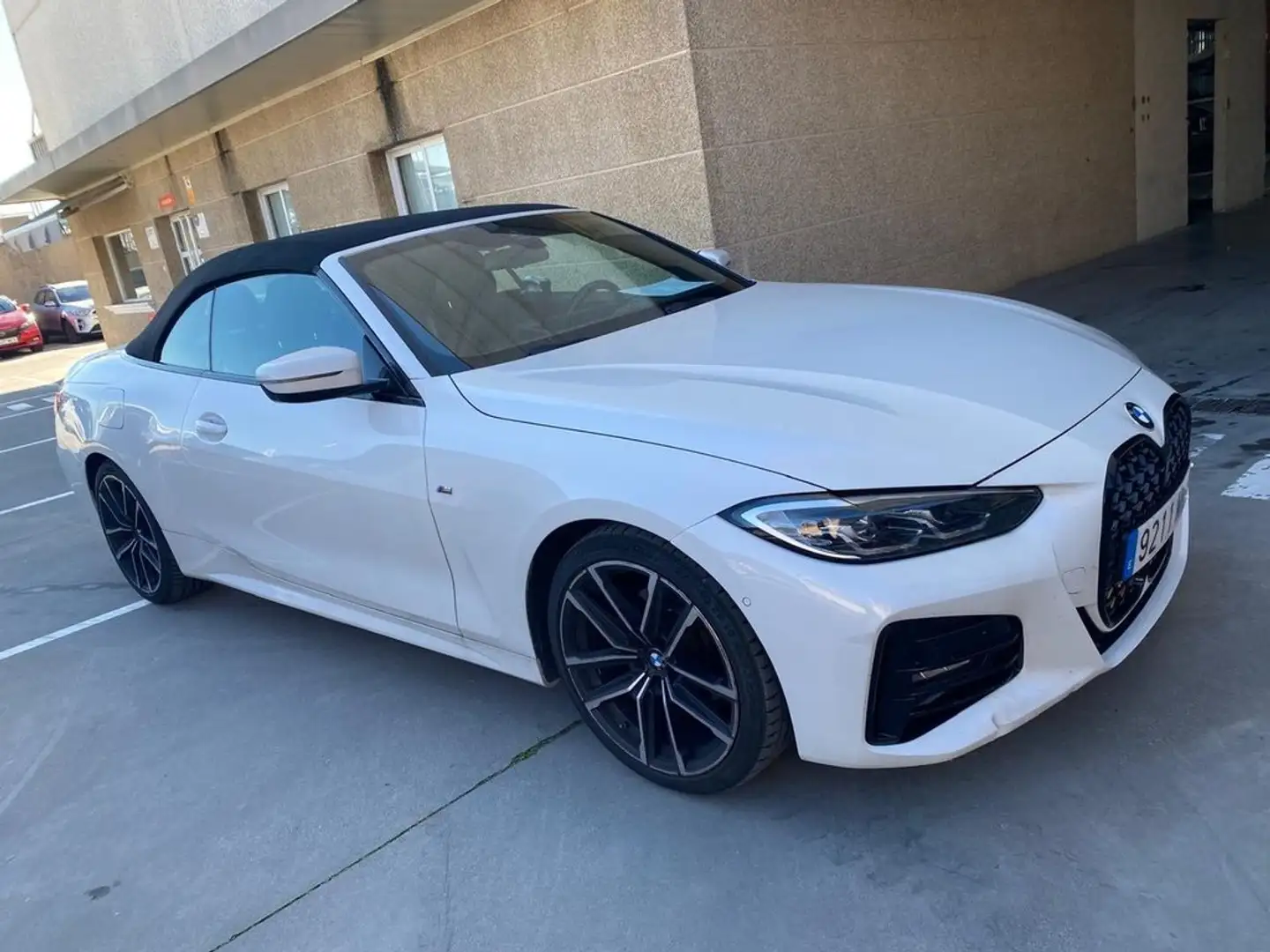 BMW 420 420i Cabrio Blanc - 2